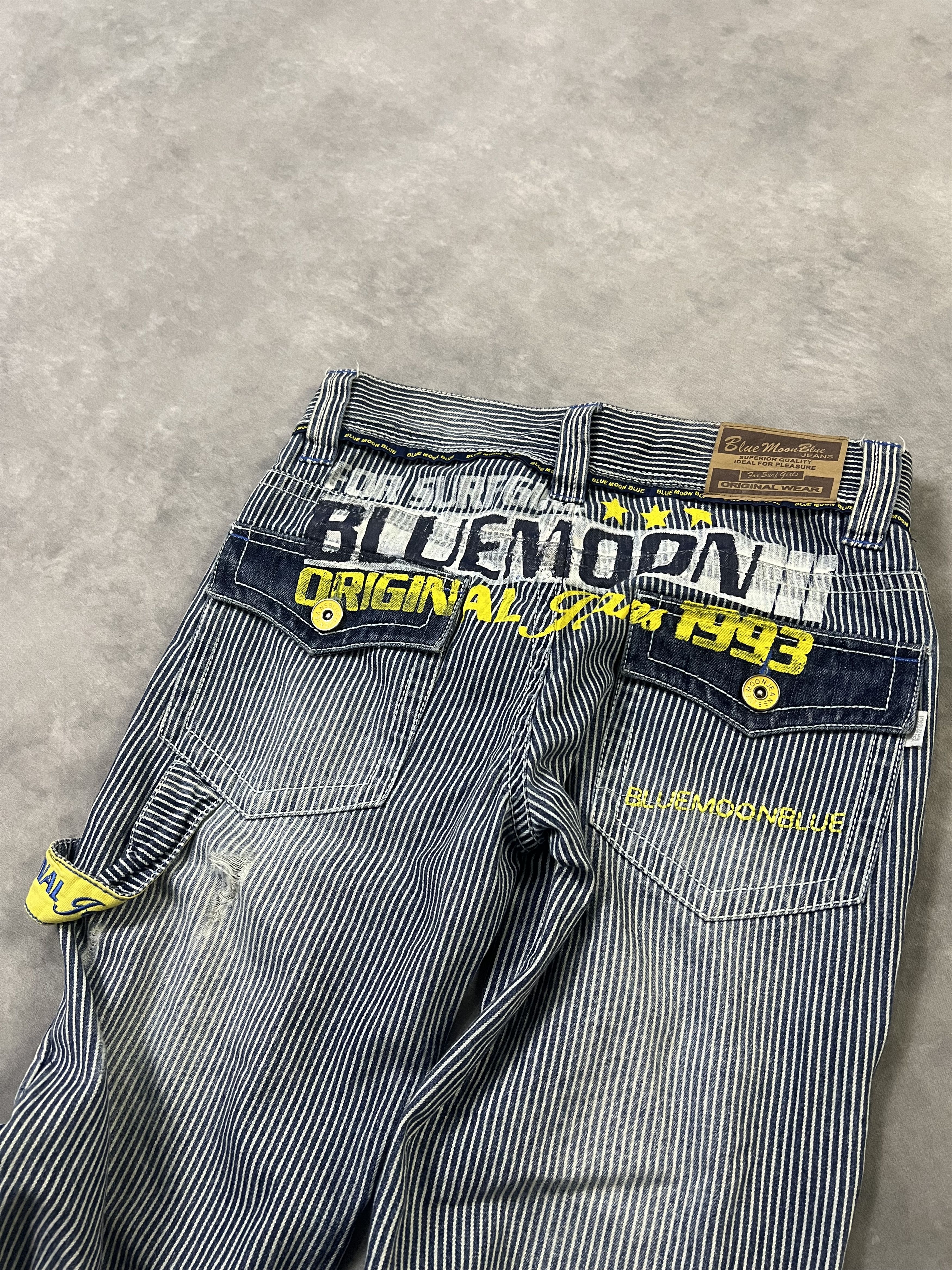 Japanese Brand 2000s Ripped Hickory Carpenter y2k Lgb Ifsix Size US 28 / EU 44 - 4 Thumbnail
