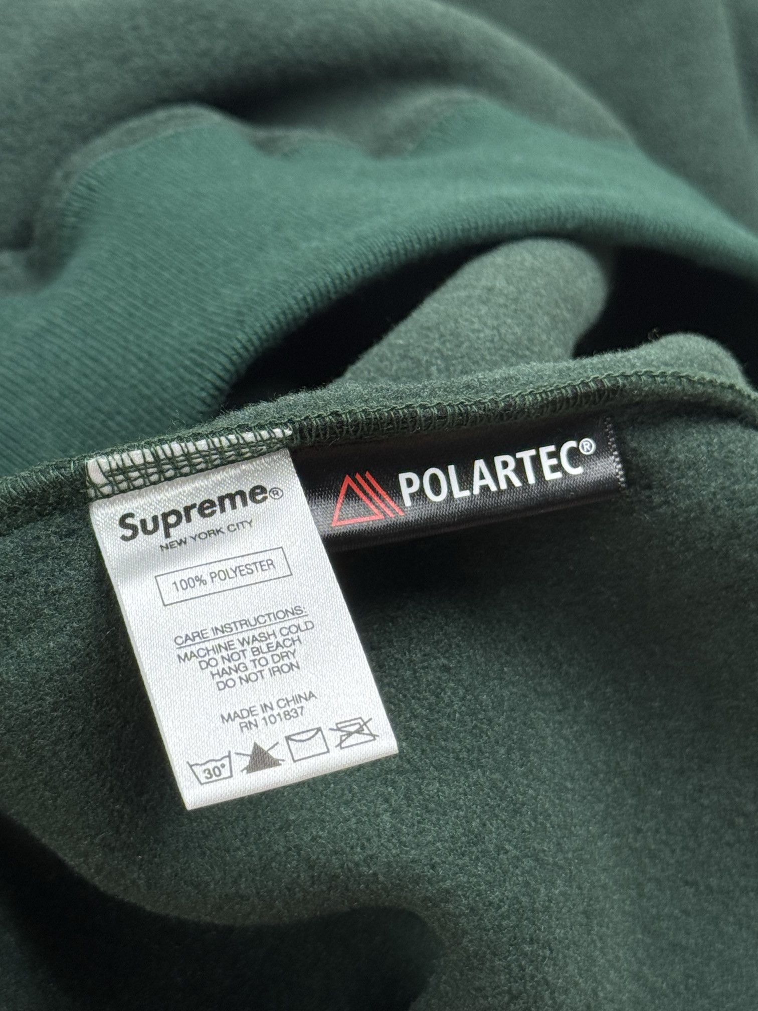 Supreme fleece crewneck Size US M / EU 48-50 / 2 - 7 Thumbnail
