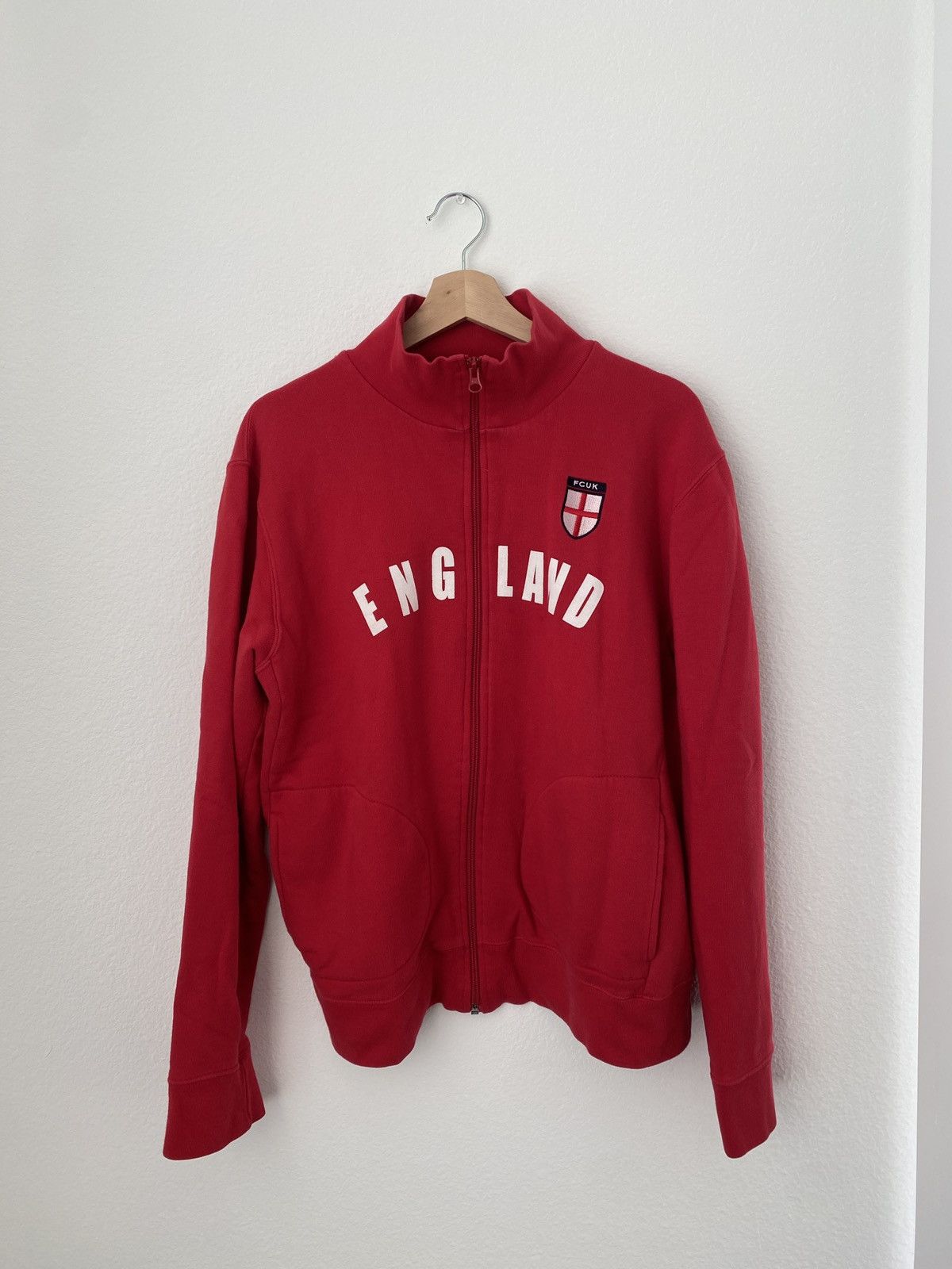 French Connection Rare!! FRENCH CONNECTION track jacket ENGLAND Size US XL / EU 56 / 4 - 1 Thumbnail