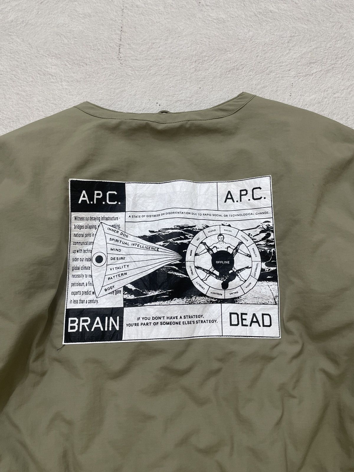 A.P.C. A.P.C. Brain Dead Archive Patch Jacket Number Nine Hysteric Size US XL / EU 56 / 4 - 9 Thumbnail