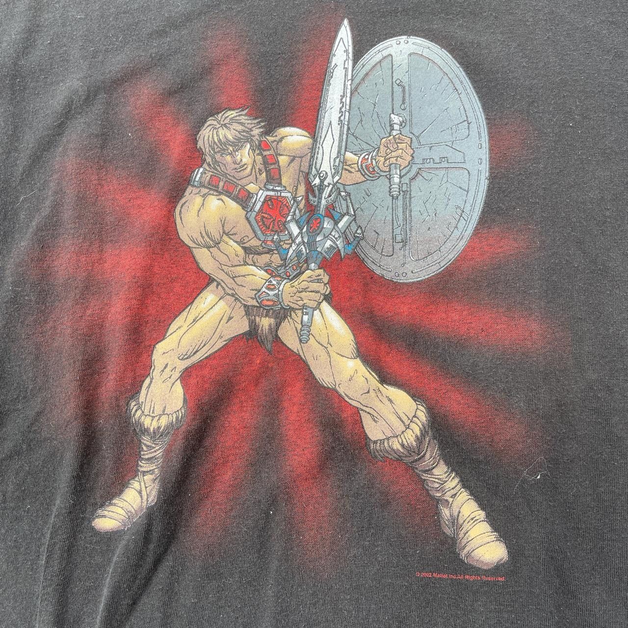 Vintage Vintage masters of the universe heeman tee Size US XL / EU 56 / 4 - 2 Thumbnail