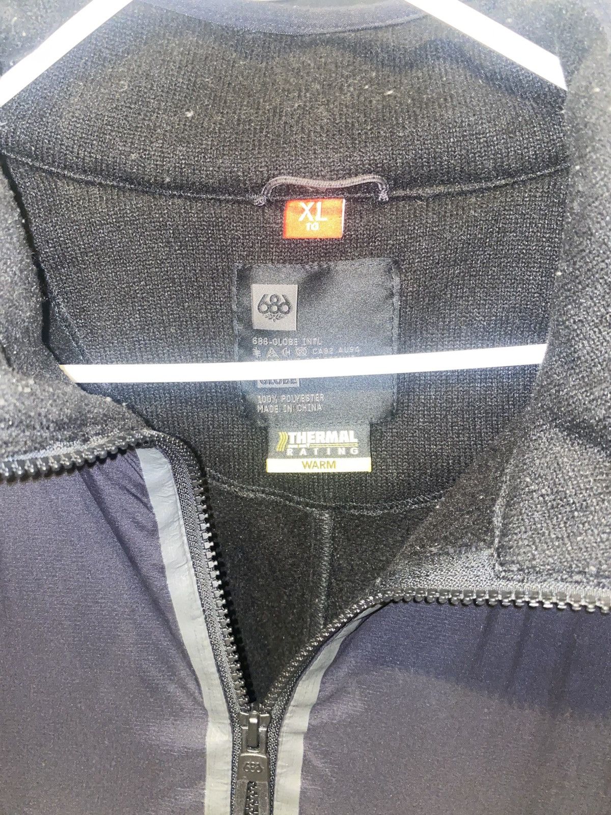 686 × Globe 686 X Globe zip up Sweater Size US XL / EU 56 / 4 - 3 Thumbnail