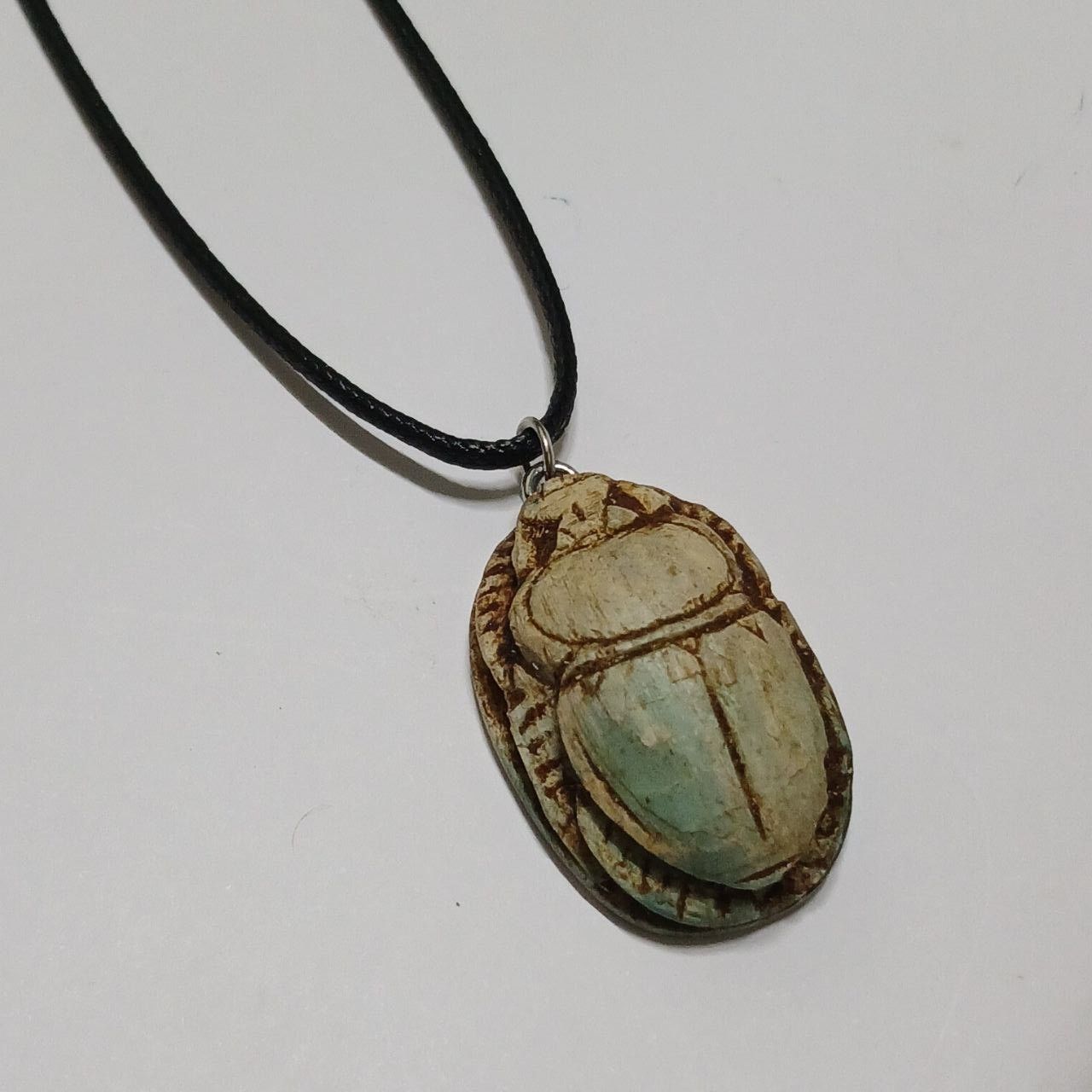 Other Elegant Egyptian scarab necklace with a handcrafted Size ONE SIZE - 3 Thumbnail