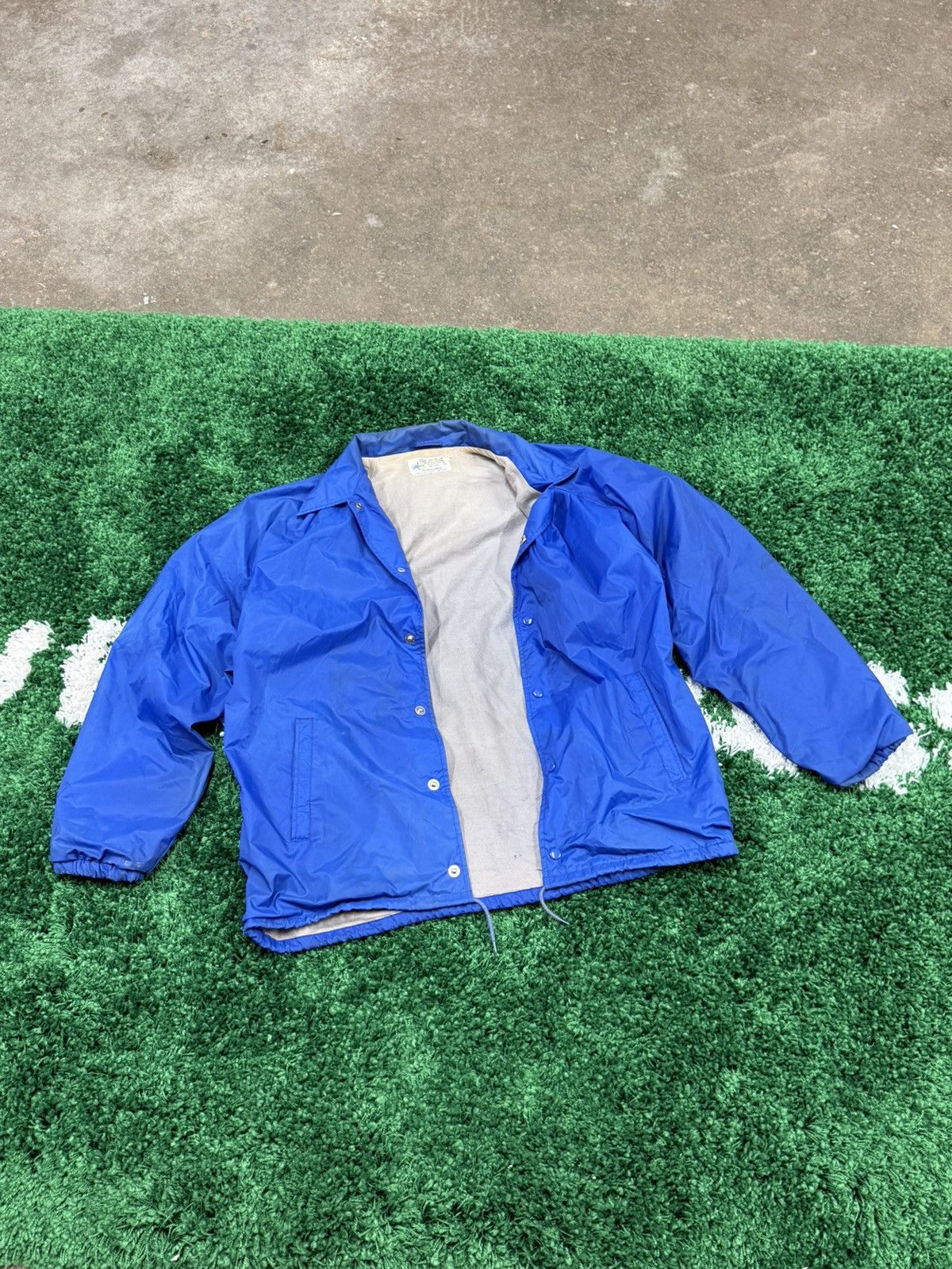 Vintage Vintage K Mart K-Mart Blue Coach Jacket Medium M Size US M / EU 48-50 / 2 - 1 Thumbnail