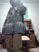 Japanese Brand Sweater Women Loose Artistic Knitting Size M / US 6-8 / IT 42-44 - 2 Thumbnail