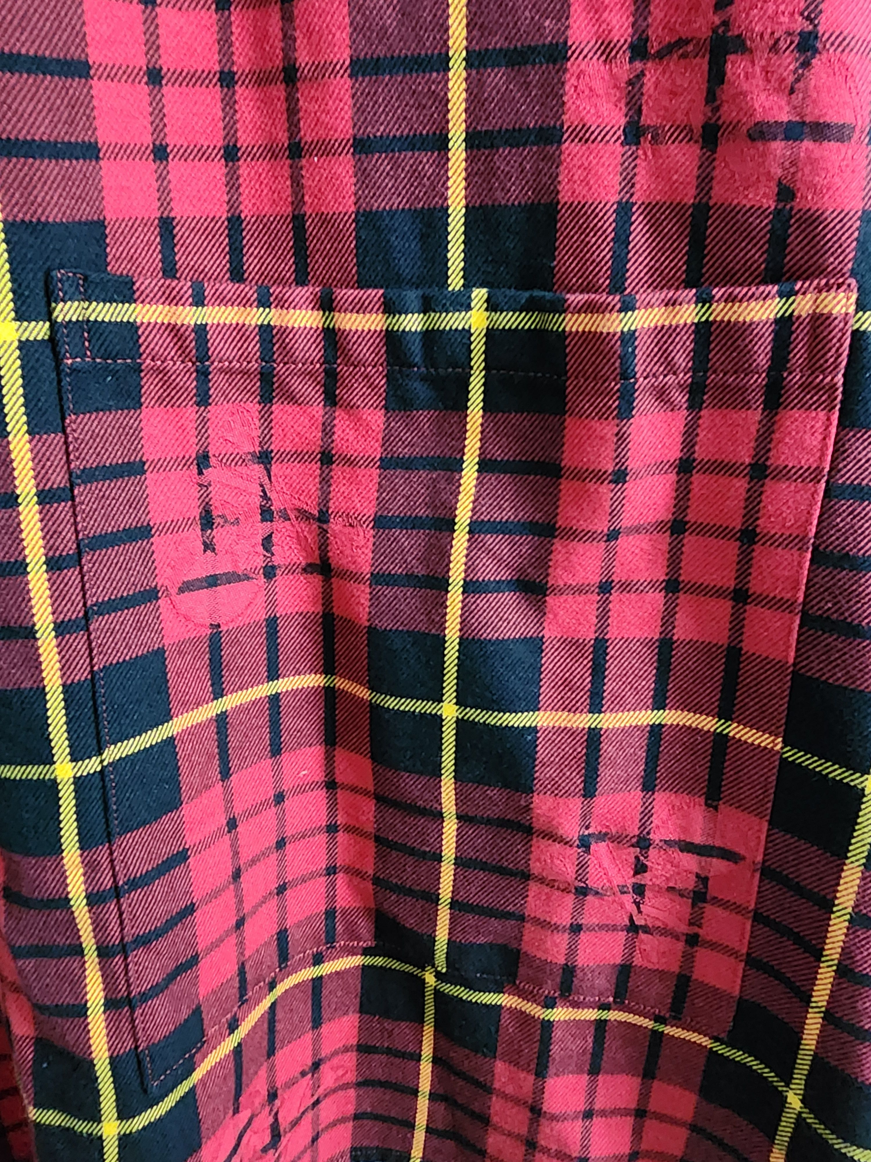 Mastermind Japan Oversized Plaid Shirt Size US XL / EU 56 / 4 - 4 Thumbnail