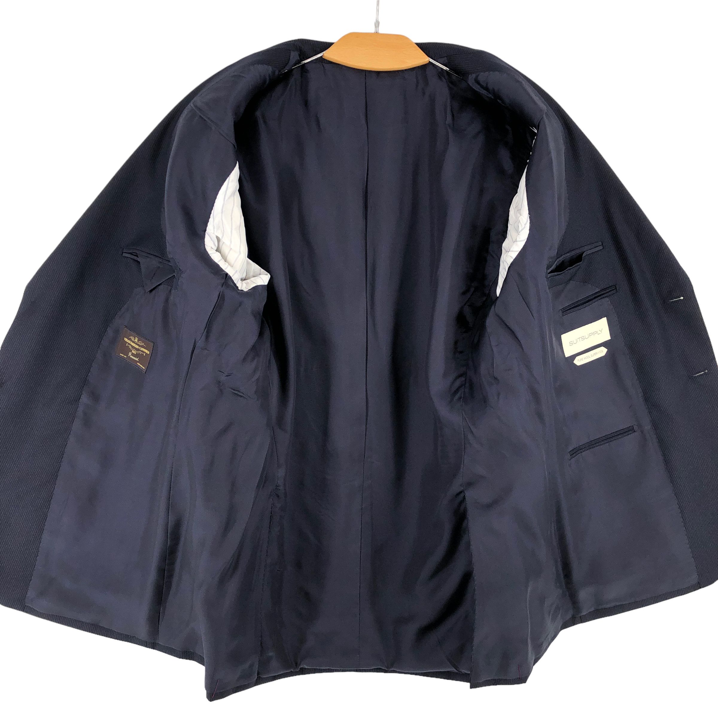 Suitsupply Lazio Single Breasted Wool Blazer Size EU:29; UK:48; US:48S Size 48S - 3 Thumbnail