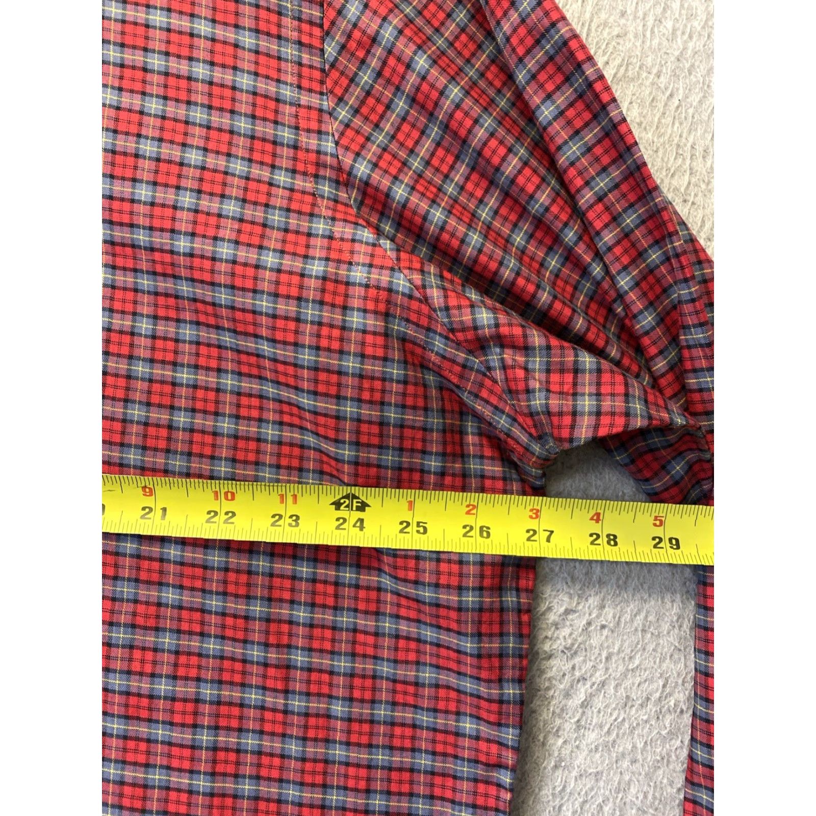 Polo Ralph Lauren VINTAGE Polo Ralph Lauren Button-Up Shirt Mens XXL Red Plaid Long Sleeve Preppy Classic Size US XXL / EU 58 / 5 - 5 Thumbnail