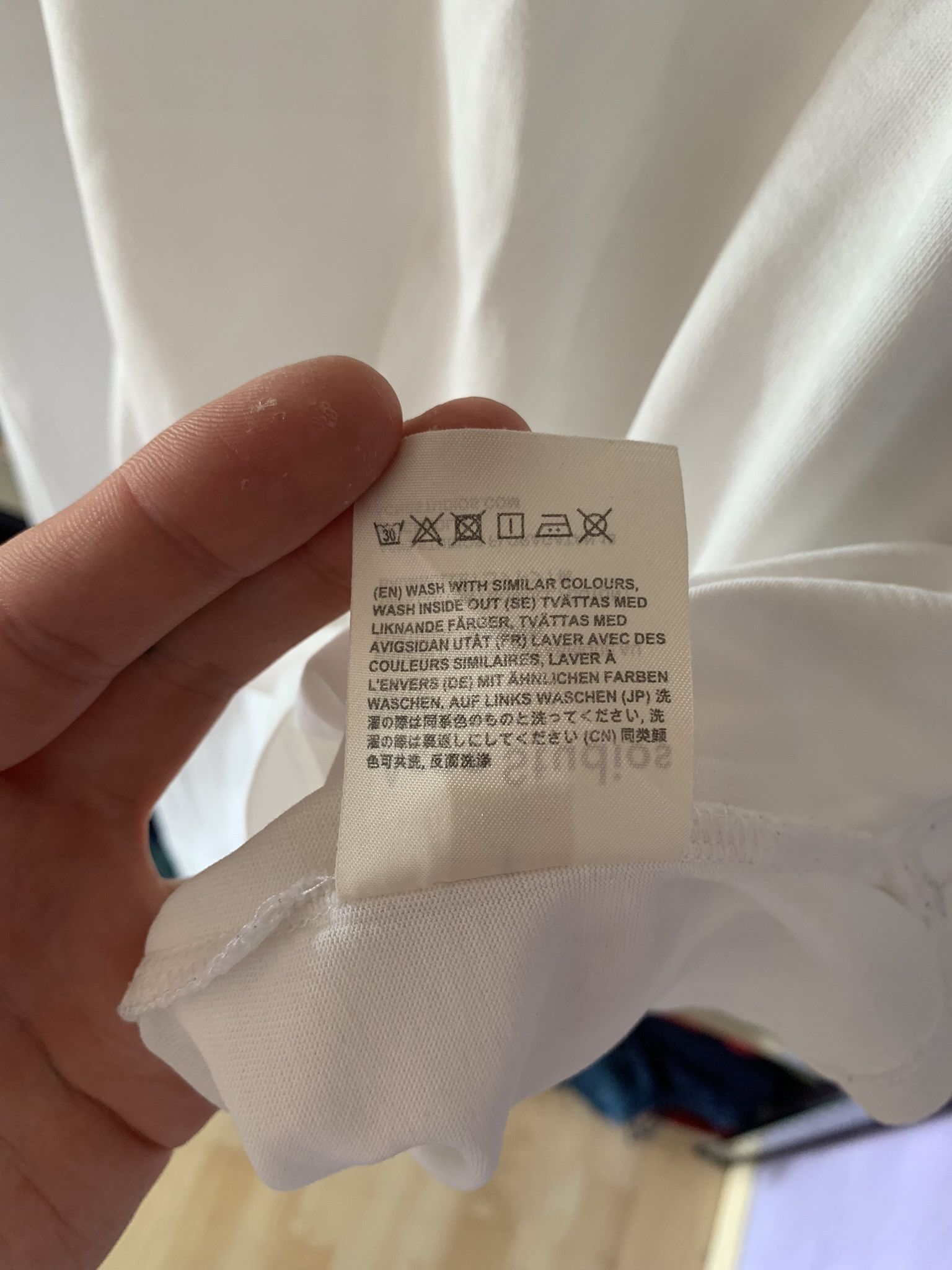 Acne Studios Acne Studios Patch Face White T Shirt Tee Mens L Size US L / EU 52-54 / 3 - 9 Thumbnail