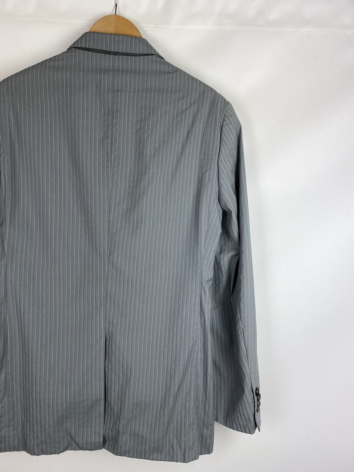 Versace Versace Collection men’s wool striped blazer jacket Size 38R - 17 Thumbnail