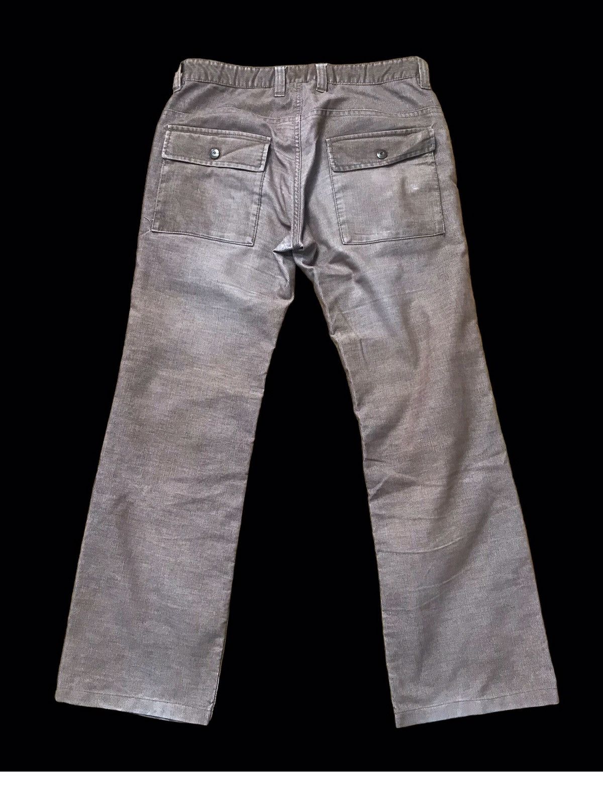 If Six Was Nine × Japanese Brand × KMRii IKKA Multi Zipper Cargo Corduroy Pant Size US 32 / EU 48 - 2 Thumbnail