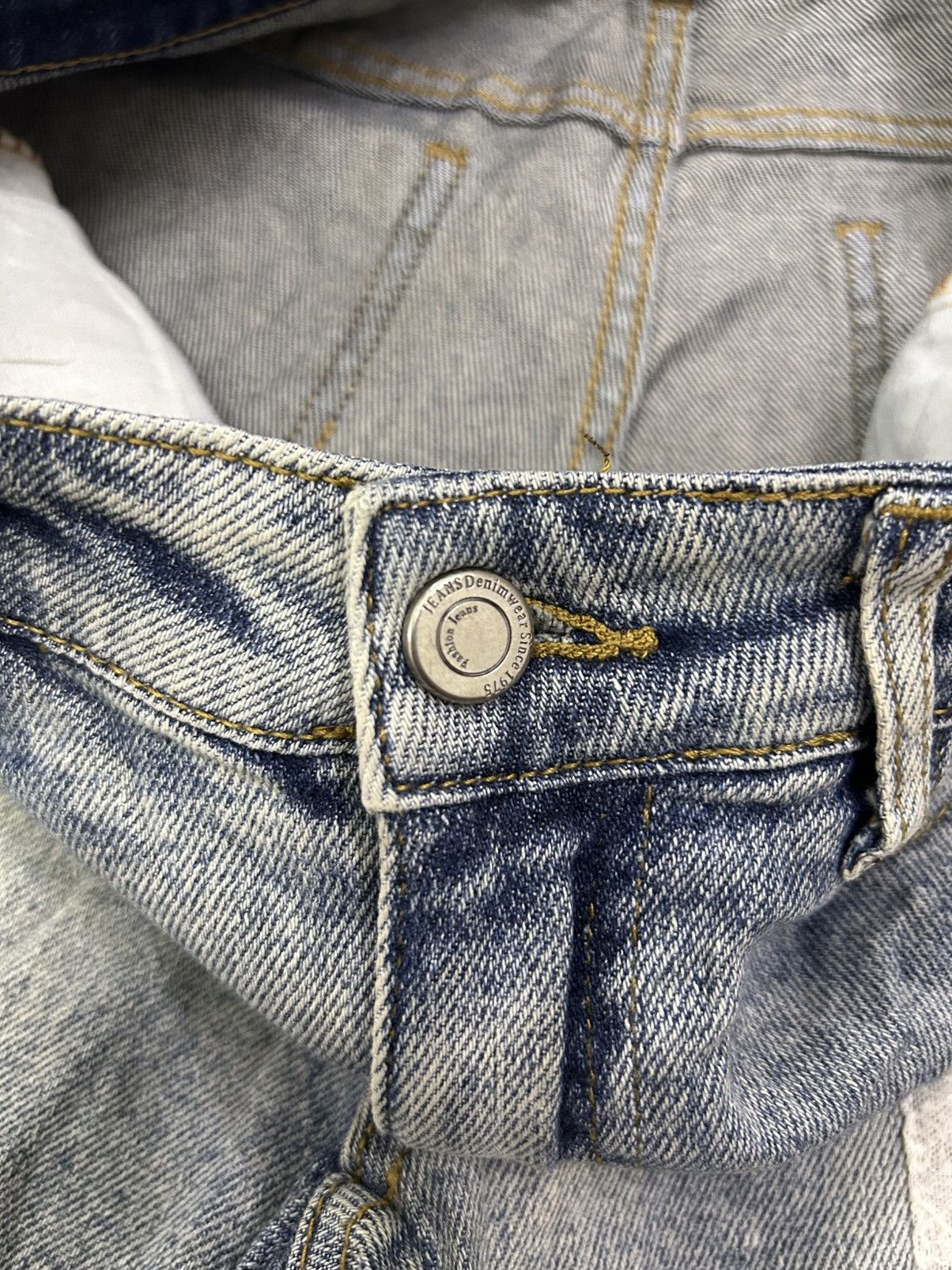 Japanese Brand × Vintage Vintage Japanese Denim Mad Punk Patches Jeans Size US 28 / EU 44 - 13 Thumbnail
