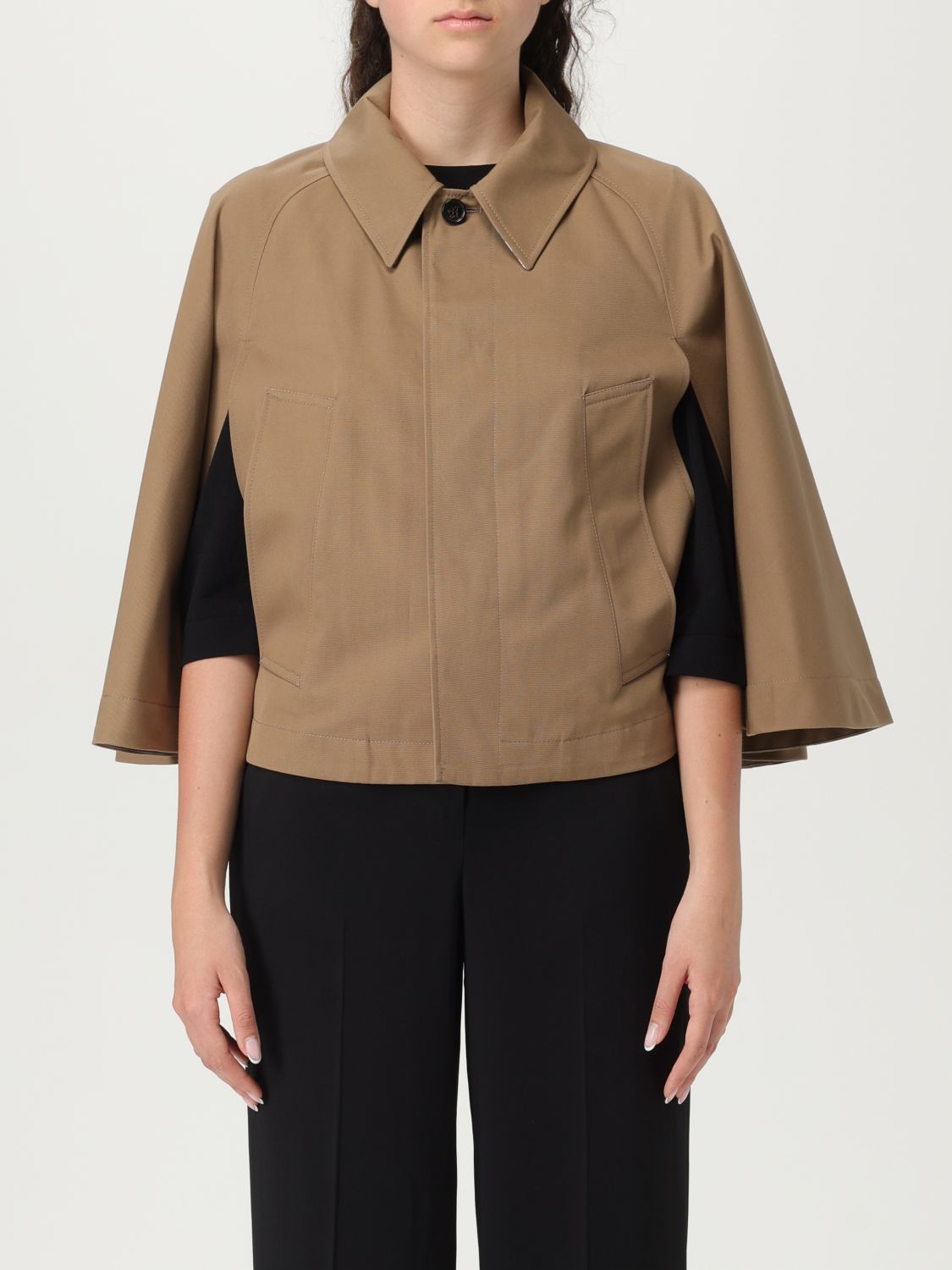 Burberry Burberry Cape Woman Beige Size ONE SIZE - 1 Thumbnail