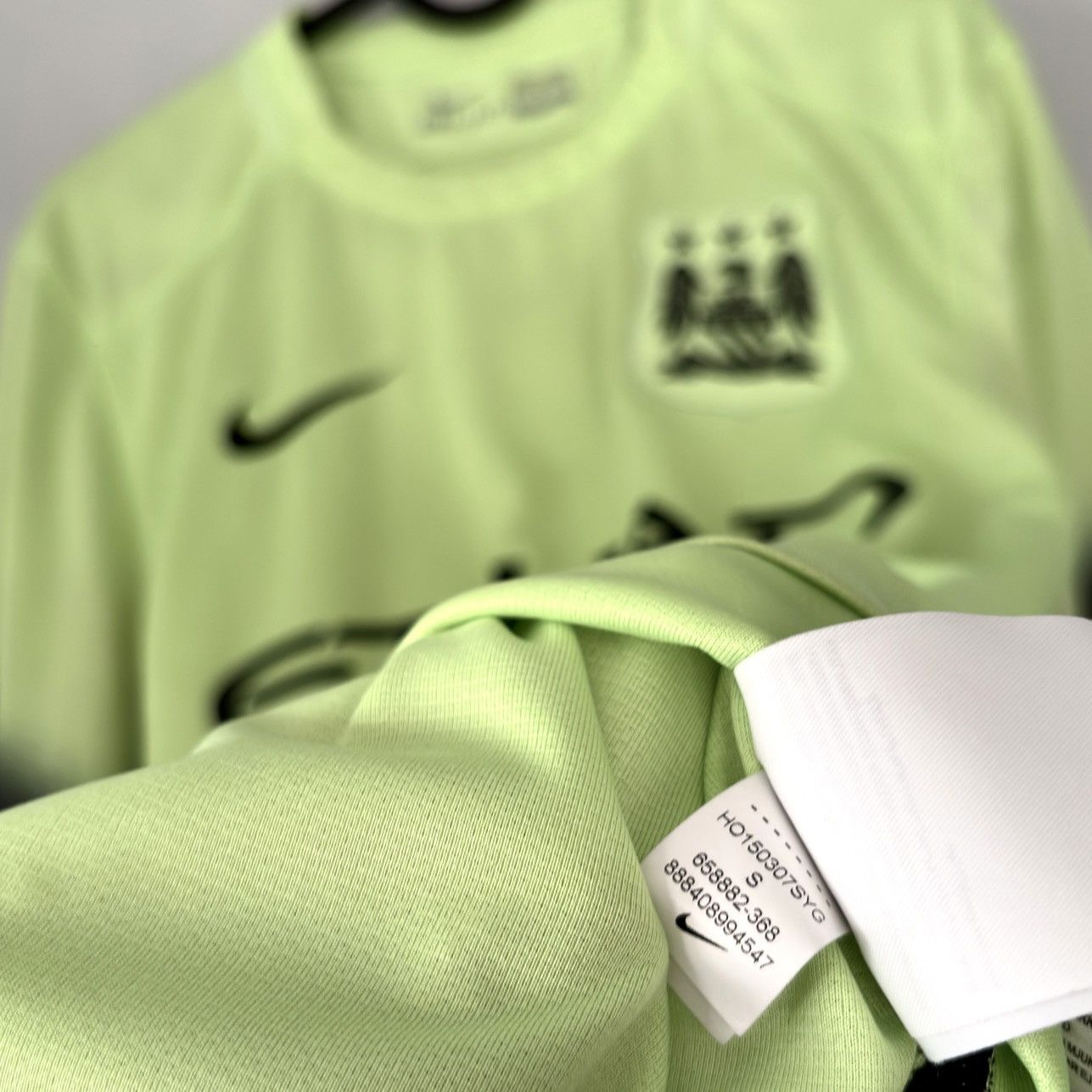 Nike 2015 2016 Manchester City Nike Sterling Soccer Jersey Third Size US S / EU 44-46 / 1 - 8 Thumbnail
