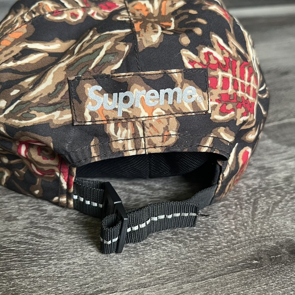 Supreme Supreme Gore-Tex 6-Panel Hat Flower Print Cap FW18 Size ONE SIZE - 4 Thumbnail