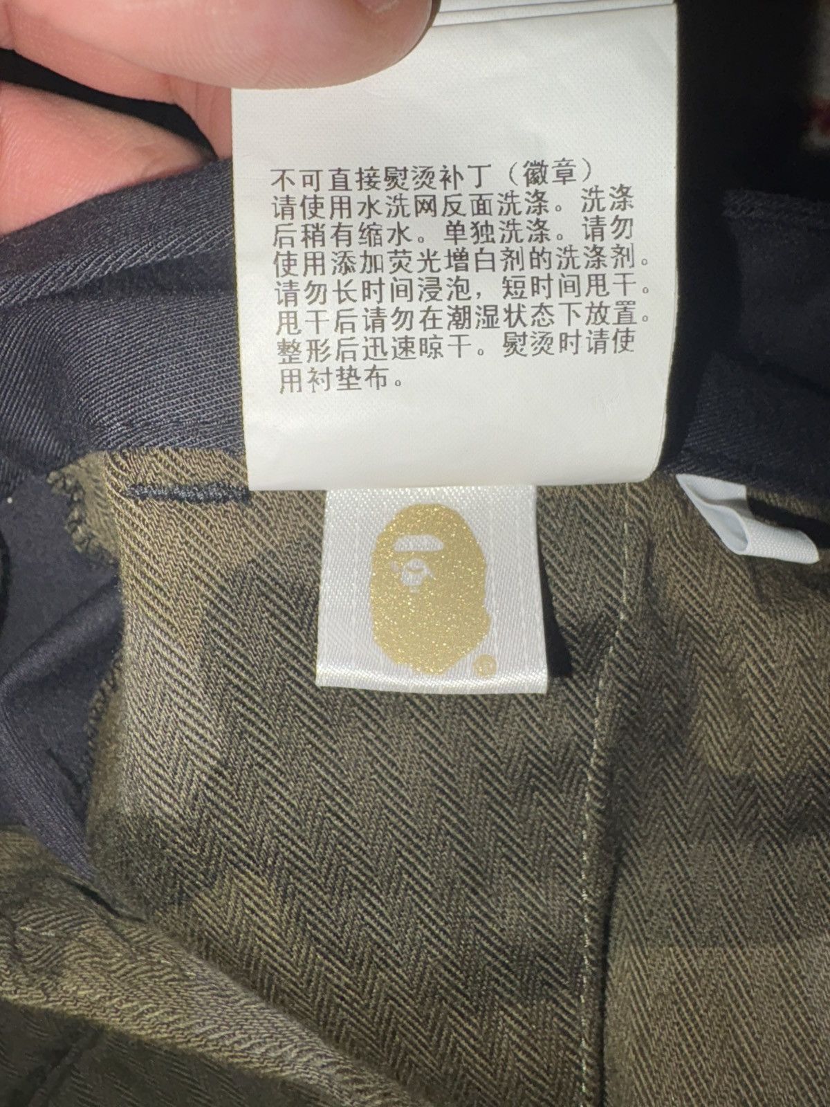 Bape Bape Tack Chino Pants Size US 30 / EU 46 - 4 Thumbnail