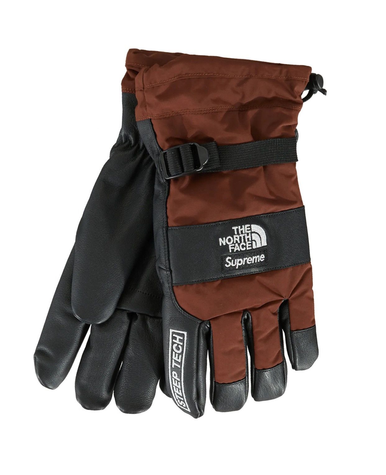 Supreme×north face Steep Tech Gloves 茶M Supreme The North Face Steep Tech Gloves (FW22) - $110