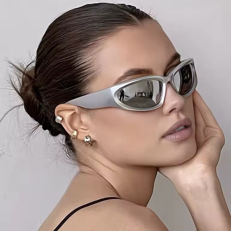 Designer × Electric Visual New Y2K Sports Punk Sunglasses Size ONE SIZE - 5 Thumbnail