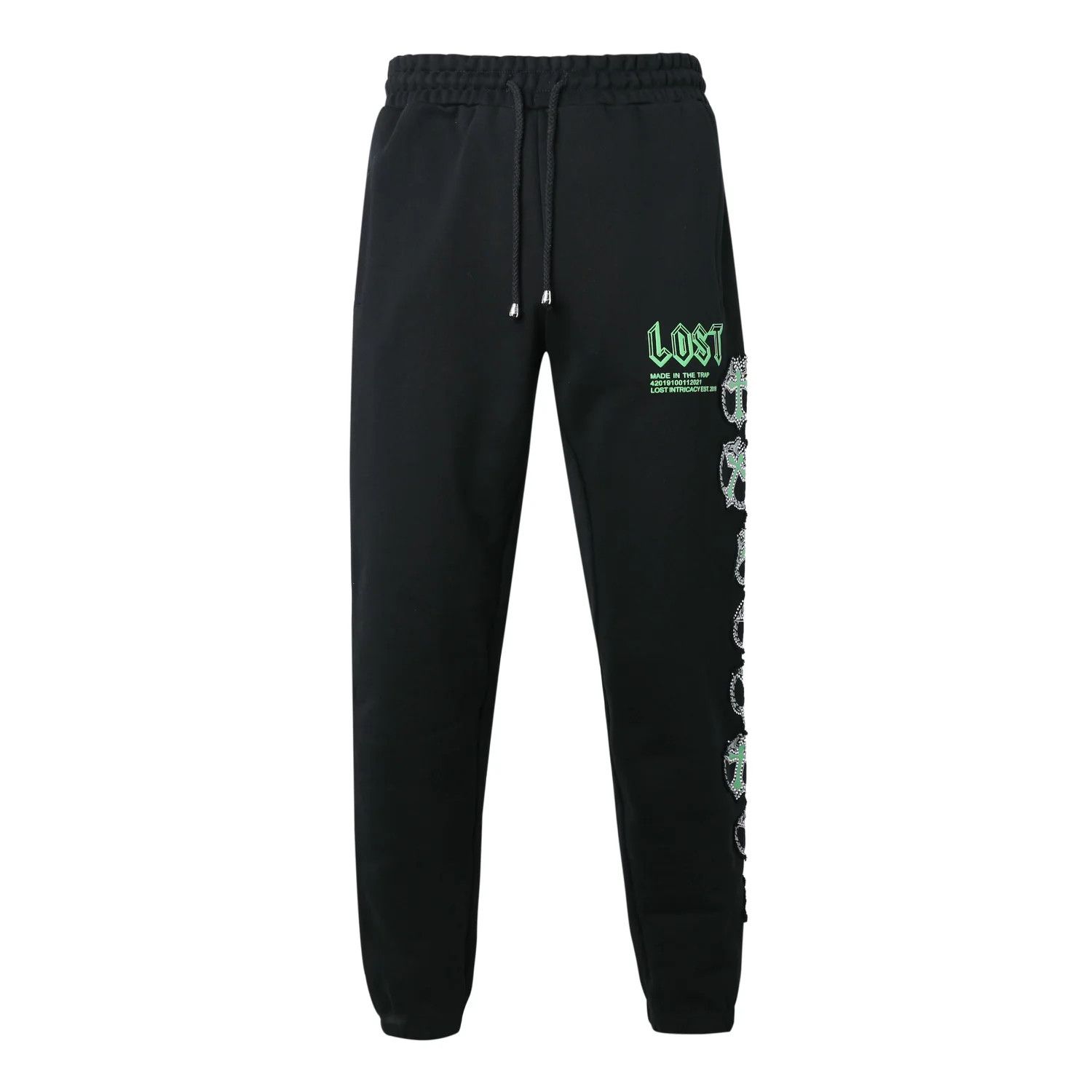 Lost Enterprises Lost Intricacy Sweats MITT Black Green Size US 34 / EU 50 - 1 Preview