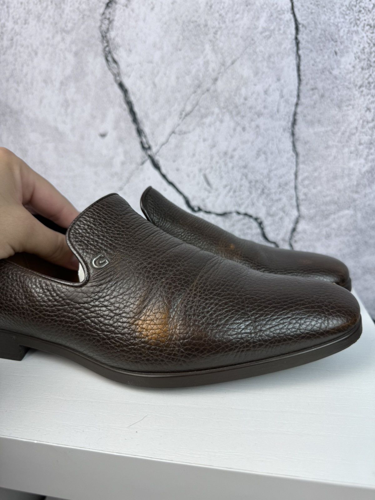 Gucci Gucci Horsebit Loafers Brown Leather Slip On Size US 7 / EU 40 - 3 Thumbnail