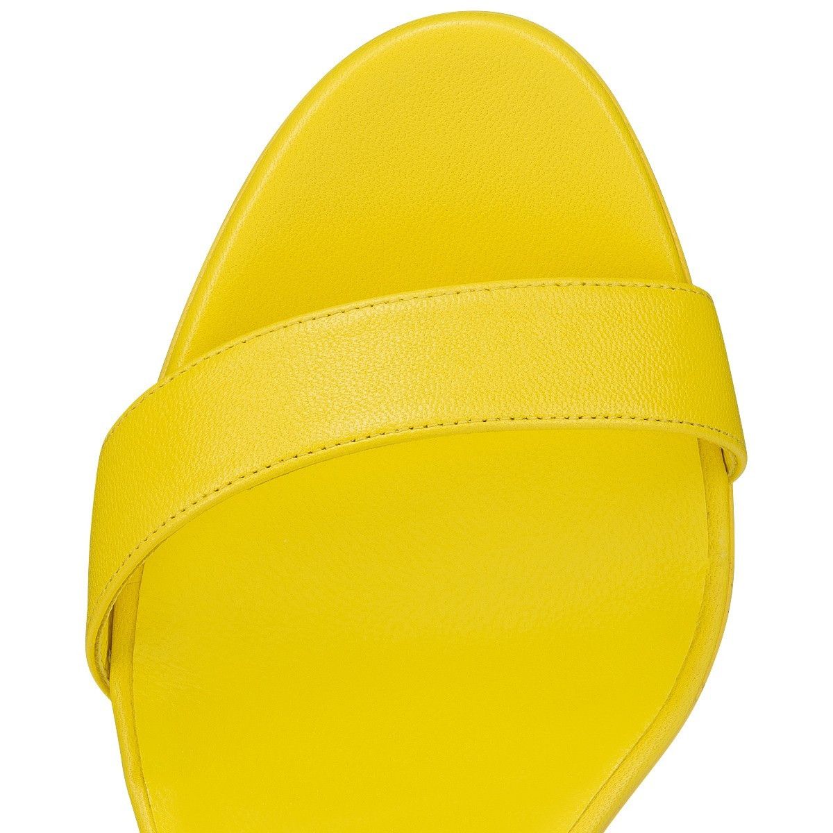 Christian Louboutin o1w1db10425 Heels in Yellow Size US 12 / IT 42 - 4 Thumbnail