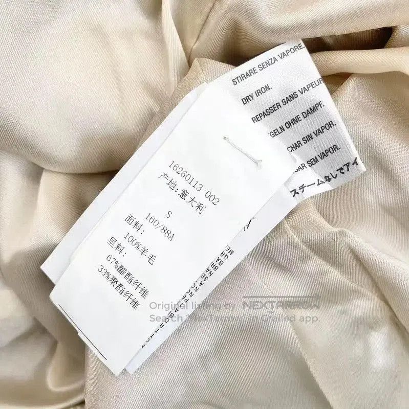 Max Mara MaxMara Beige Wool Sleeveless Dress . Size XXS / US 00 / IT 34 - 4 Thumbnail