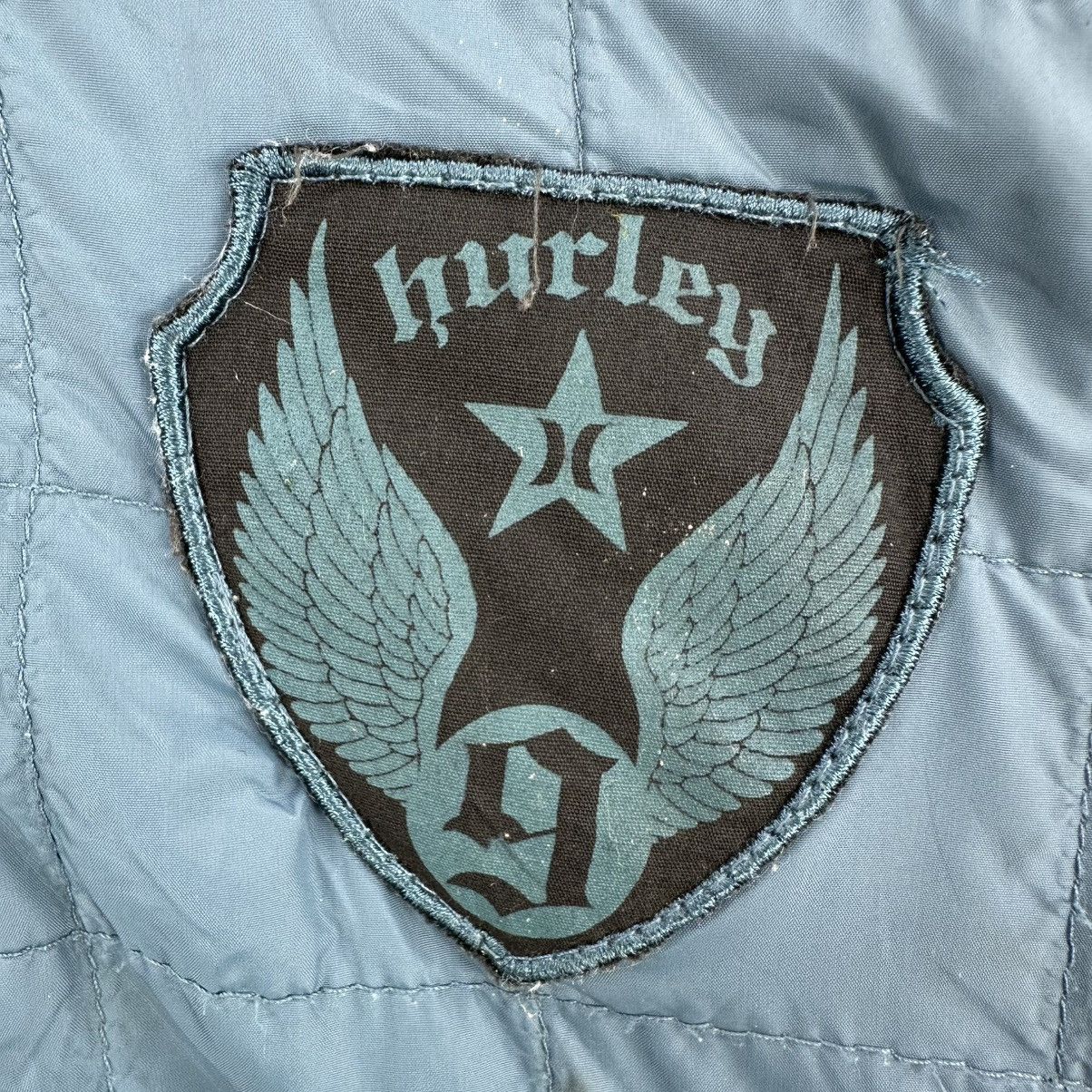Hurley Vintage Hurley Checkeboard Puffer Zipper Jacket Size US L / EU 52-54 / 3 - 9 Thumbnail
