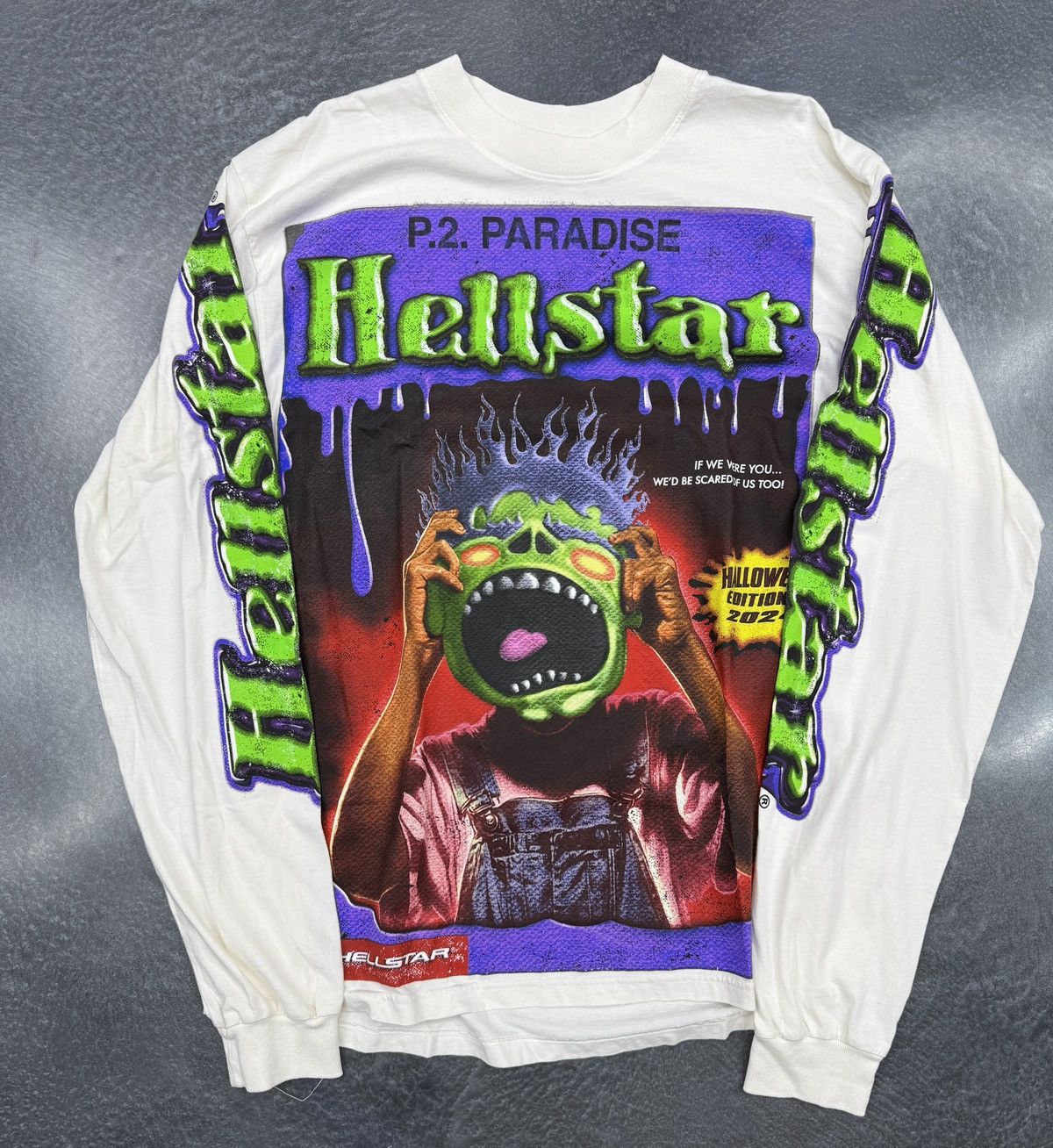 HELLSTAR Hellstar Horror Book Longsleeve Size US M / EU 48-50 / 2 - 1 Thumbnail