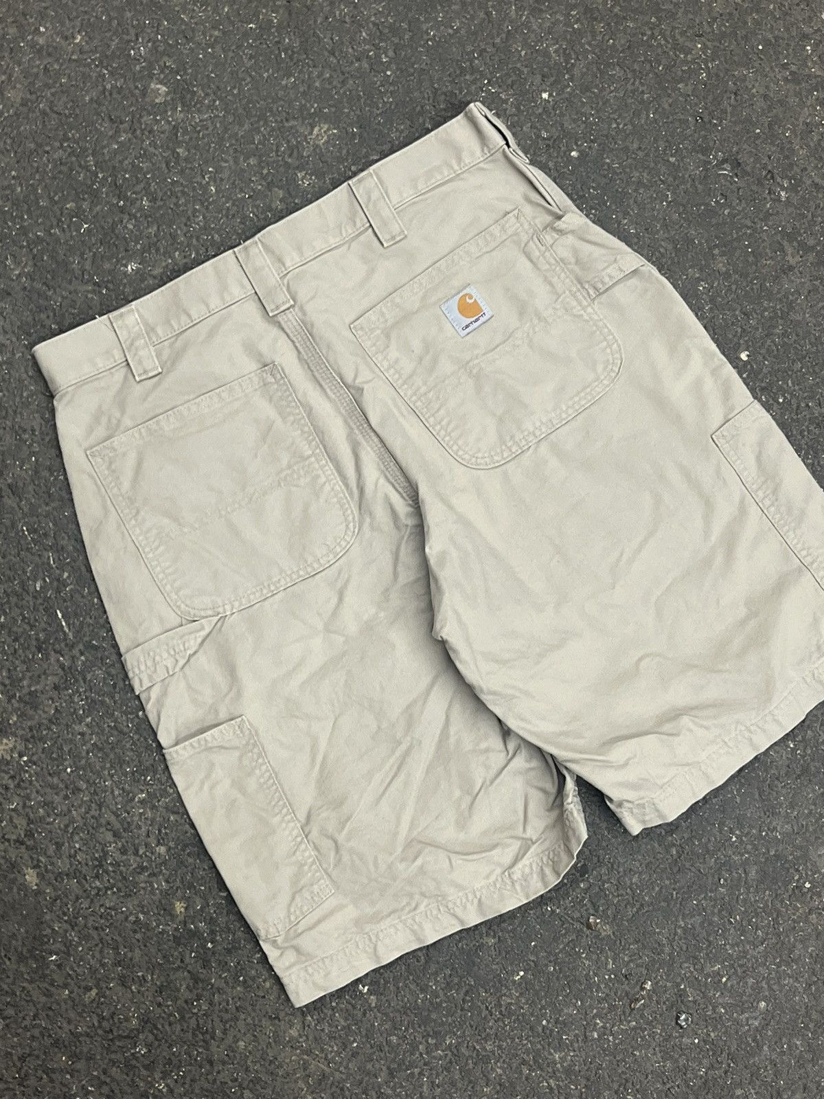 Carhartt × Vintage Carhartt cargo carpenter shorts hype skater vintage y2k Size US 34 / EU 50 - 2 Thumbnail