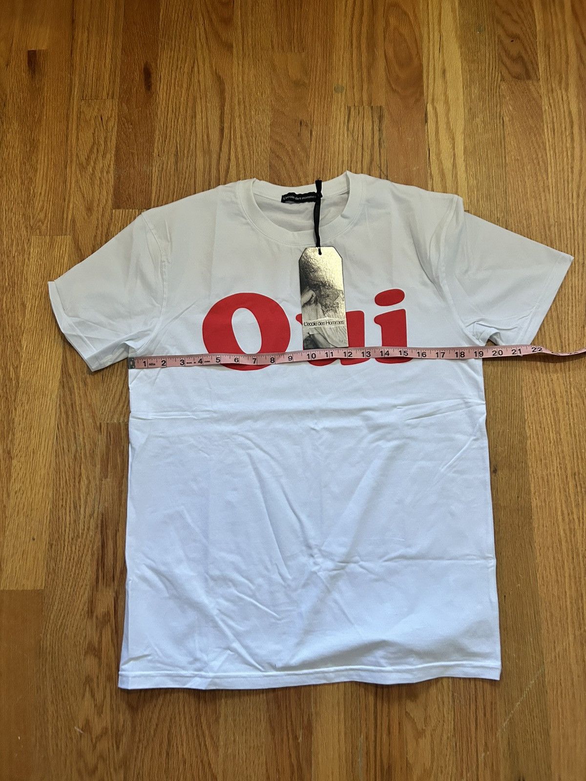 Other L’Ecole De Femmes Men’s Oui-Non White Tee Size US S / EU 44-46 / 1 - 4 Thumbnail
