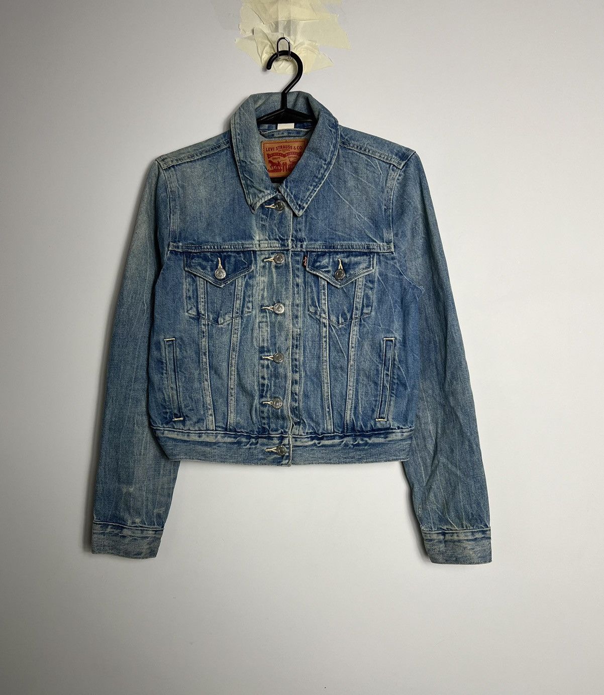 Levi's × Levi's Vintage Clothing Jeans Jacket Levi’s baby blue women Size S / US 4 / IT 40 - 1 Thumbnail