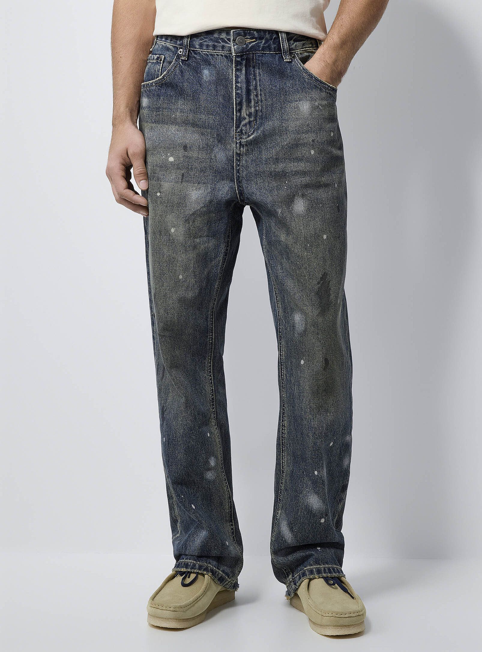 Other BNWT AW25 FOUND PAINT SPLATTER JEANS 34 Size US 34 / EU 50 - 1 Thumbnail