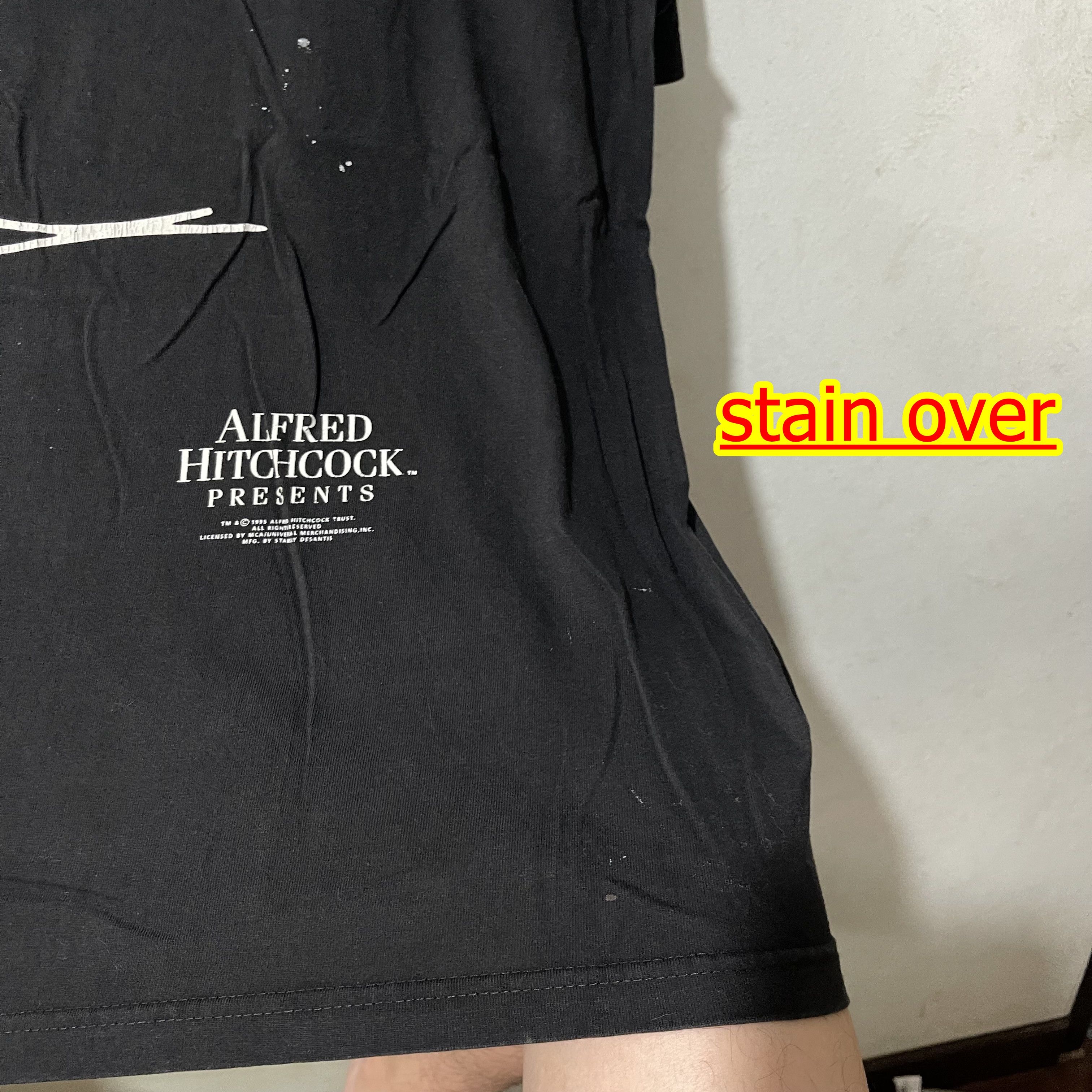 Vintage Vintage 1995 Alfred Hitchcock Shirt Size US XL / EU 56 / 4 - 8 Thumbnail
