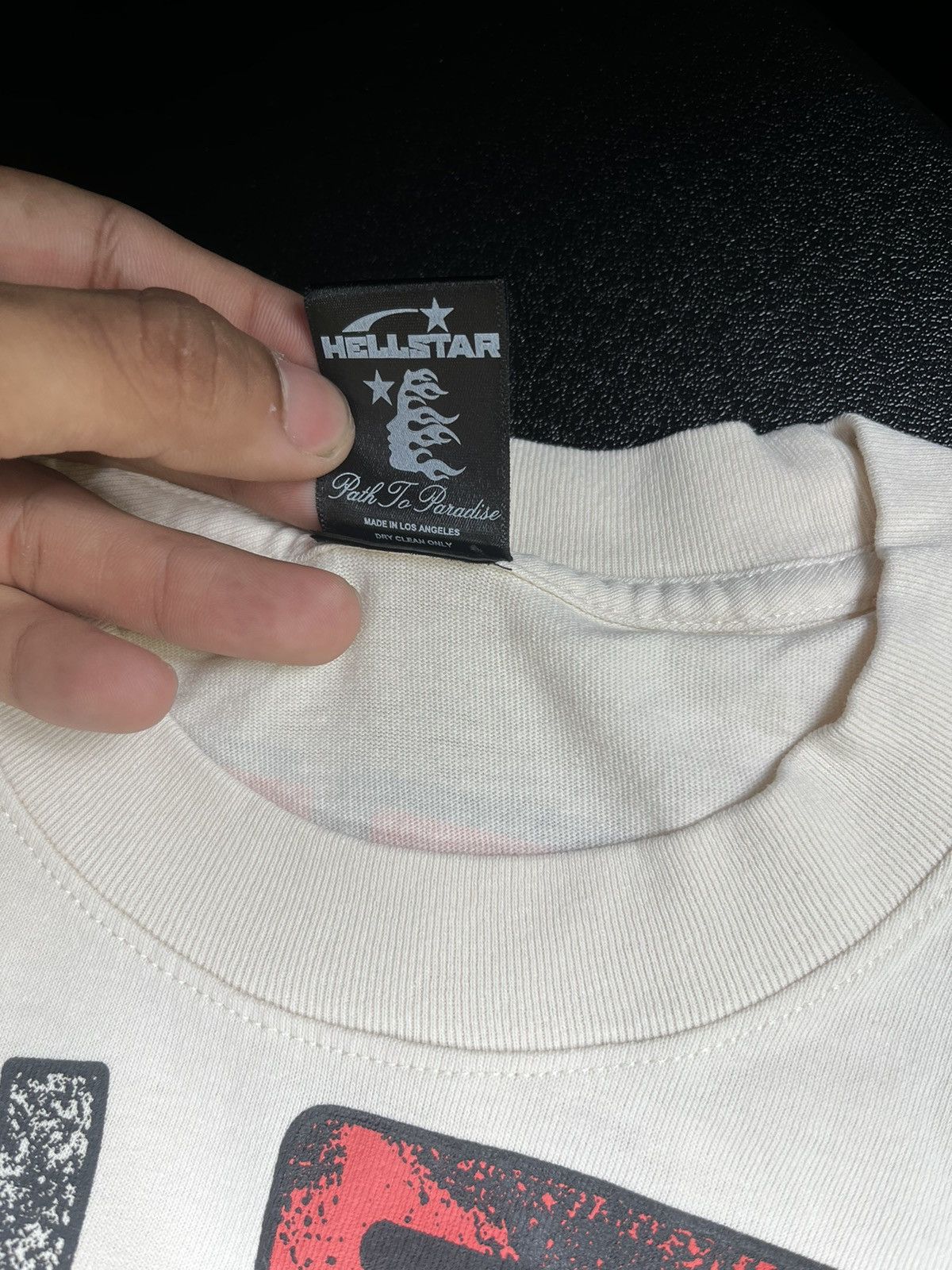 image of Hellstar 1996 Tshirt in White, Men's (Size Large)