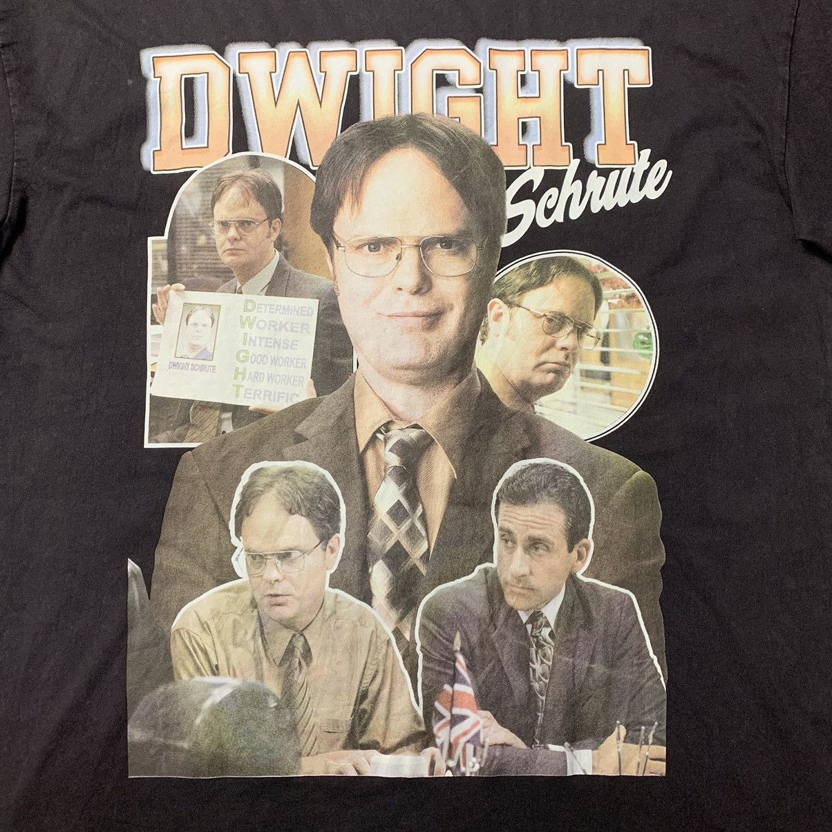 Vintage Rare The Office Movie Tee Faded Black Iron On Size US XL / EU 56 / 4 - 7 Thumbnail