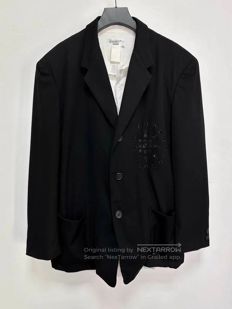 Yohji Yamamoto Yohji Yamamoto 92ss Floral Cutout Blazer. Size US S / EU 44-46 / 1 - 1 Thumbnail