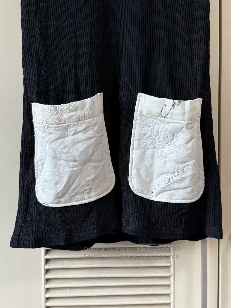 Chanel Chanel Camelia embroidered pocket vest skirt Size XXS / US 00 / IT 34 - 5 Thumbnail