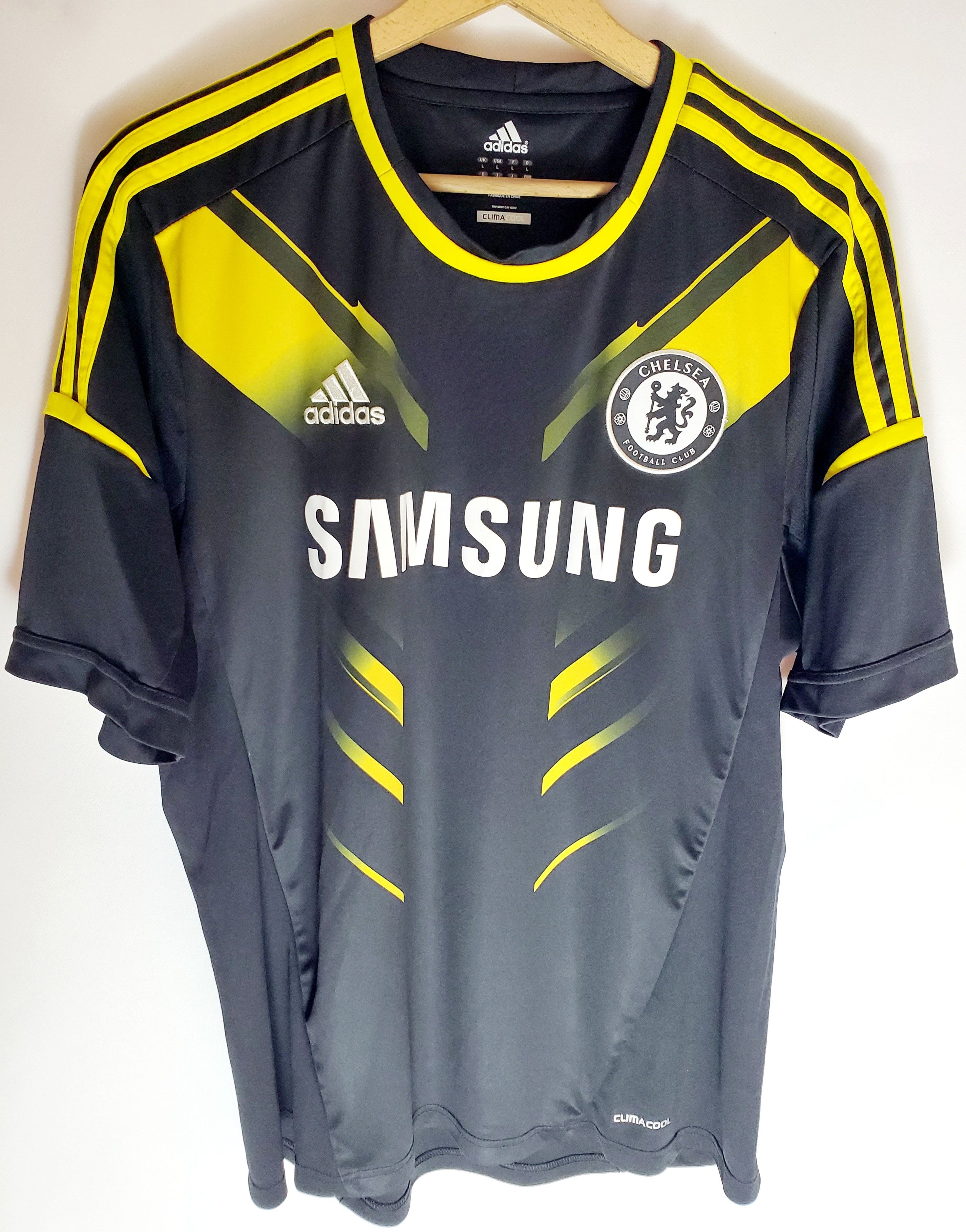 Adidas × Chelsea Soccer Adidas Chelsea 2012 2013 Away Soccer Jersey Football size L Size US L / EU 52-54 / 3 - 1 Thumbnail