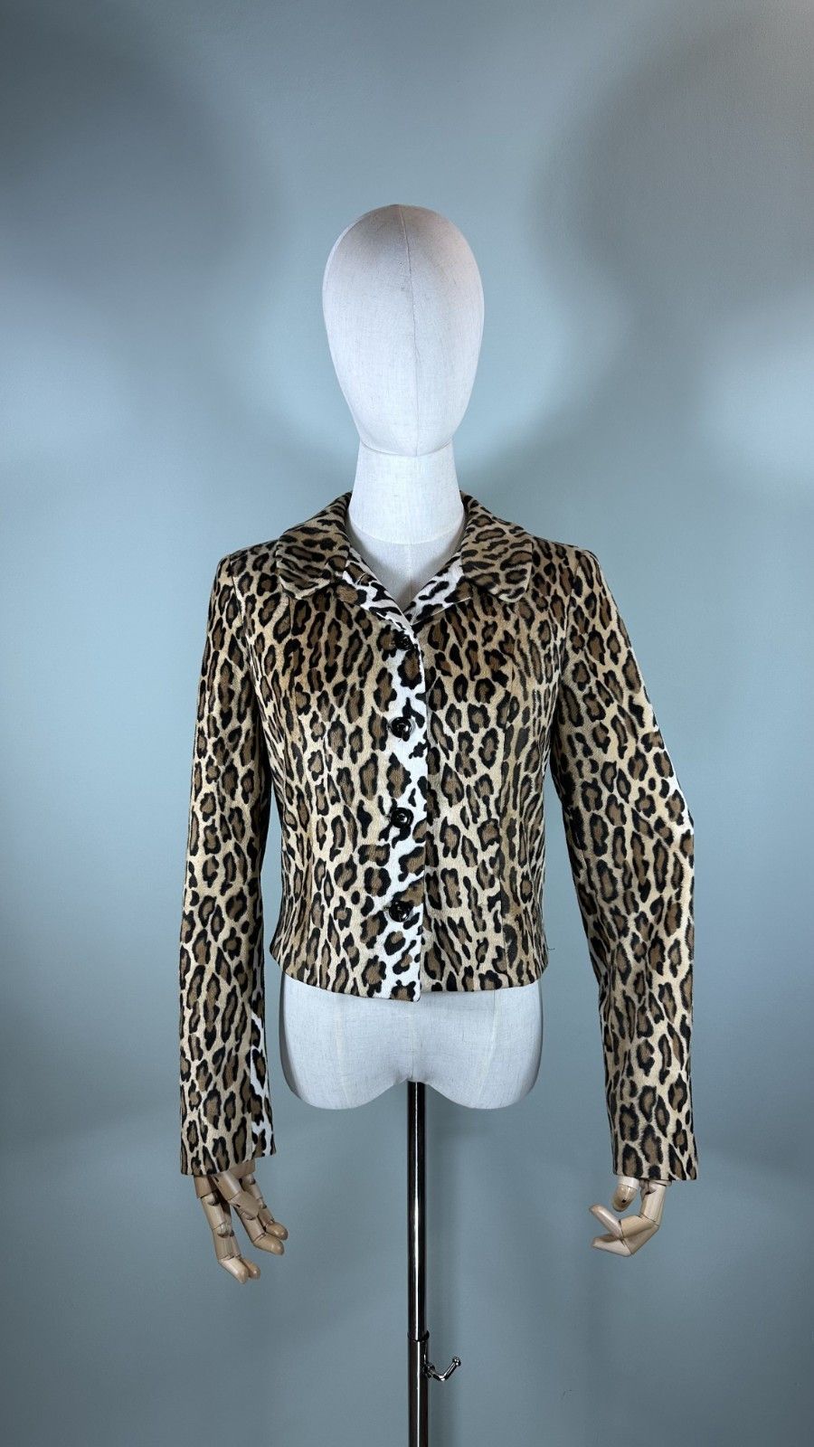 Moschino MOSCHINO Cheap and Chic Vintage leopard Iconic Blazer Jacket Size M / US 6-8 / IT 42-44 - 1 Thumbnail