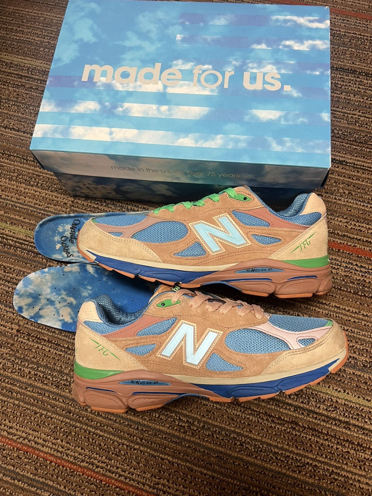 New Balance 990v3 Joe Freshgoods 'Outside Clothes' Size 11