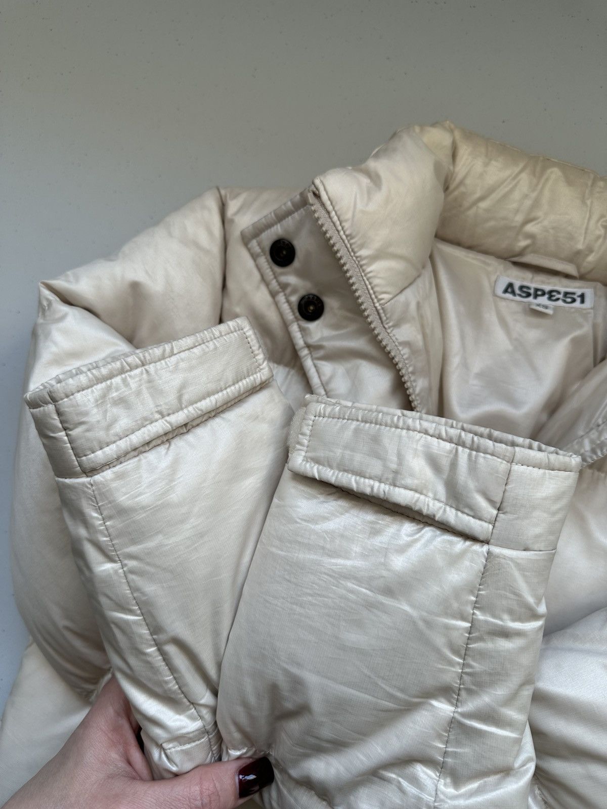 Other Vintage Y2k ASP351 Puffer Jacket Oversized Size XS / US 0-2 / IT 36-38 - 9 Thumbnail