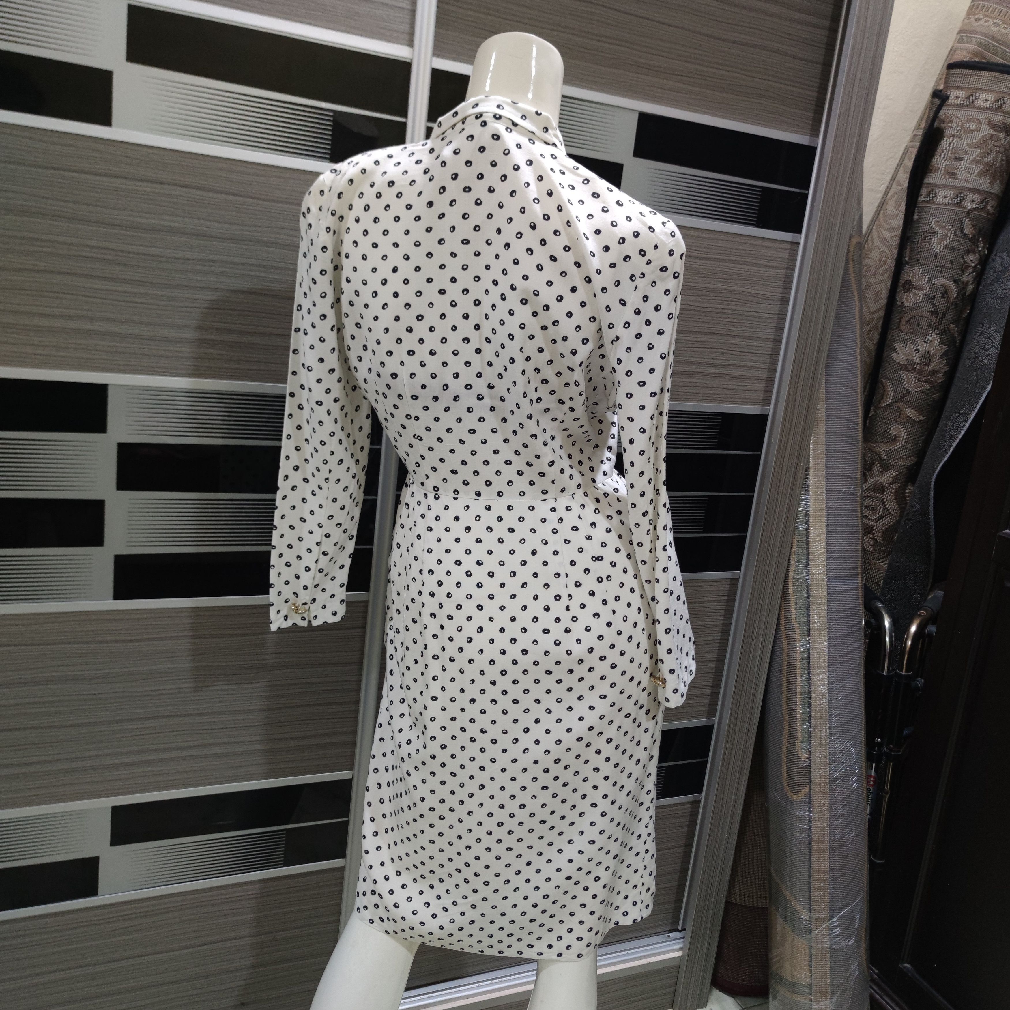 Balenciaga VINTAGE BALENCIAGA PARIS DRESS SIZE 11 Size ONE SIZE - 10 Thumbnail