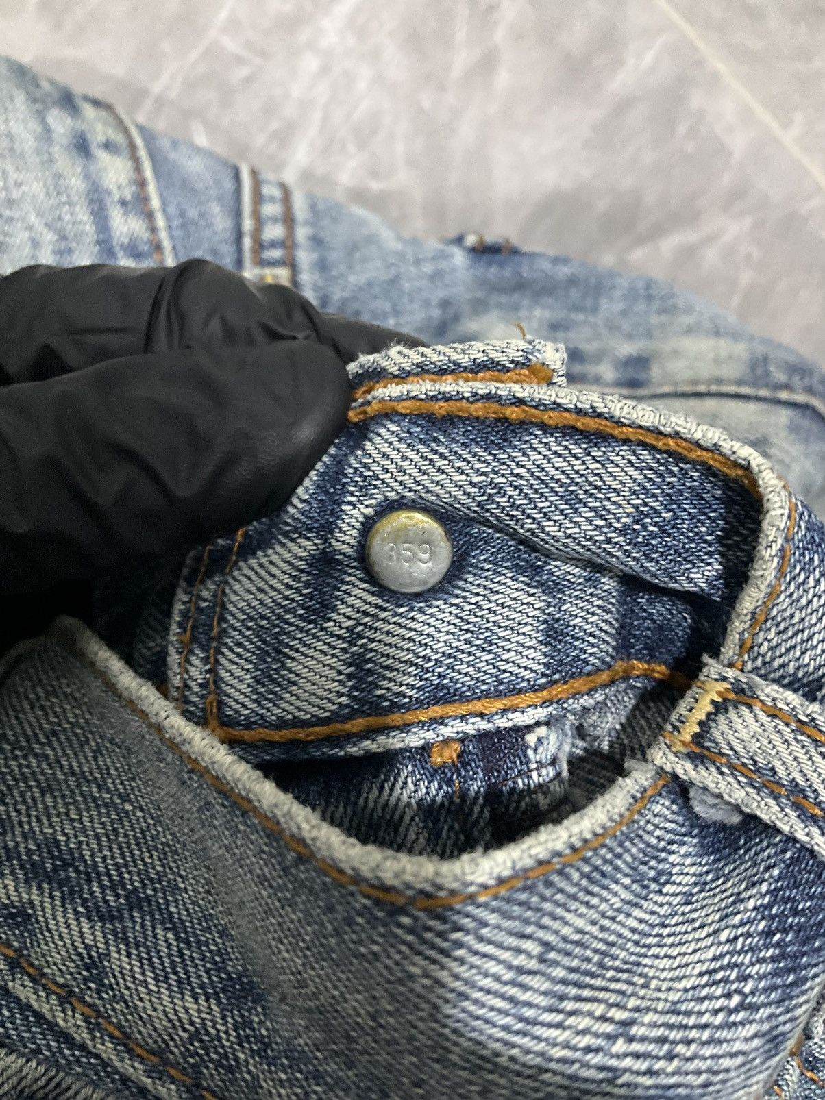 Levi's × Levi's Vintage Clothing × Vintage Vintage Levis 503 Distressed Jeans 359 Size US 31 - 6 Thumbnail