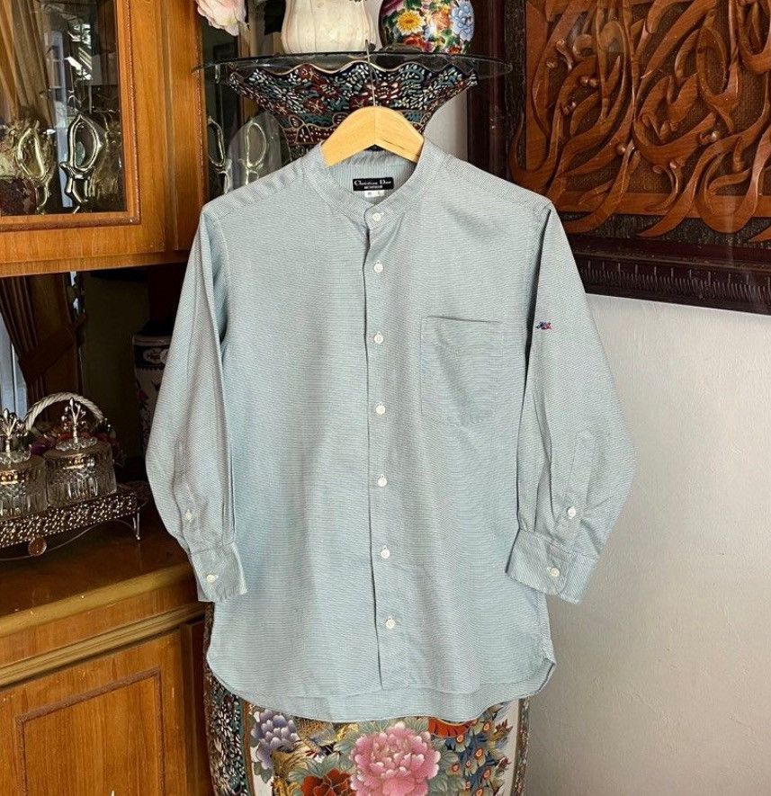 Christian Dior Monsieur Christian Dior Shanghai Collar Shirt Size US L / EU 52-54 / 3 - 2 Thumbnail