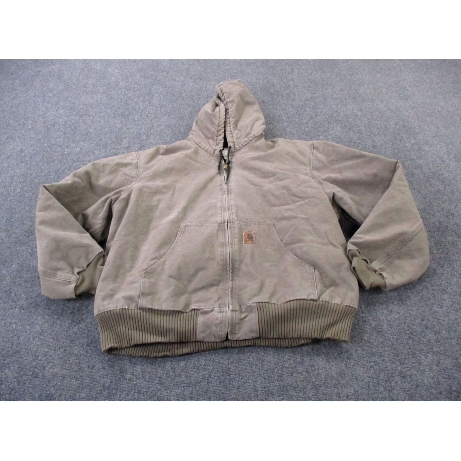Carhartt Carhartt Jacket Mens 2XL Sandstone Duck Active Workwear Outdoor J130 Size US XXL / EU 58 / 5 - 2 Thumbnail