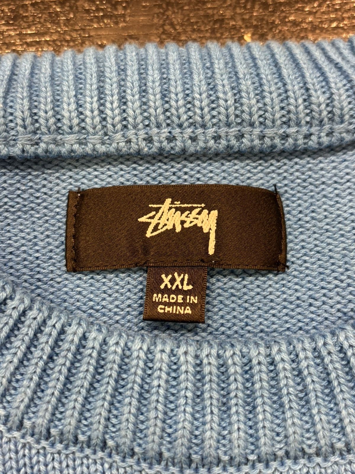 Stussy Stüssy Floral Knit Sweater Size US XXL / EU 58 / 5 - 3 Thumbnail