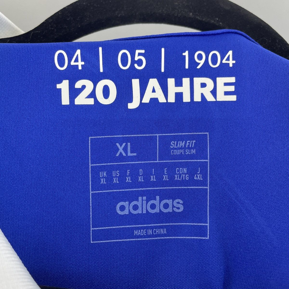 Adidas Schalke 04 Home Adidas Jersey Shirt 2024/2025 size XL LOGO Size US XL / EU 56 / 4 - 5 Thumbnail