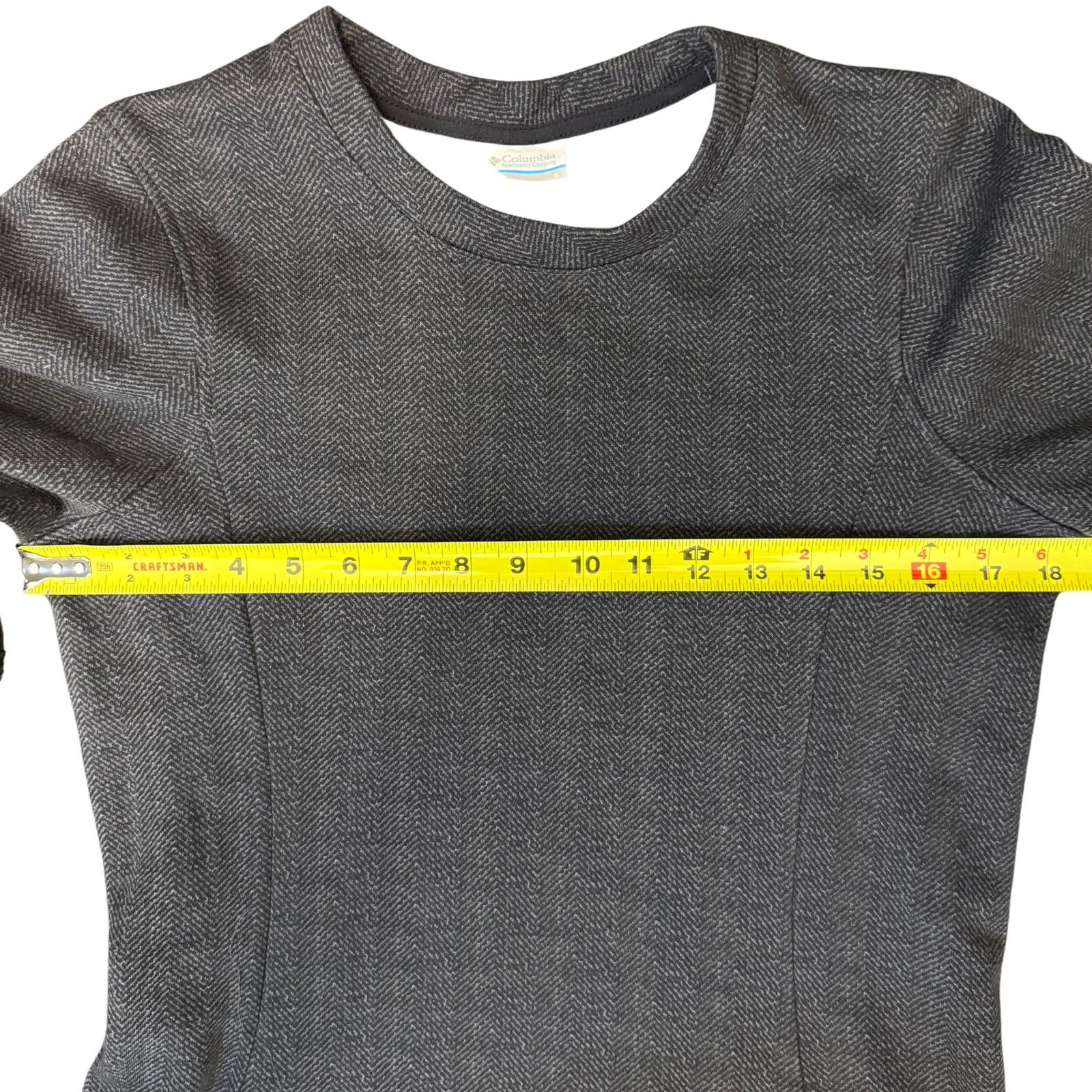 Columbia Columbia Gray Sweater Dress | Women's Small Size S / US 4 / IT 40 - 6 Thumbnail
