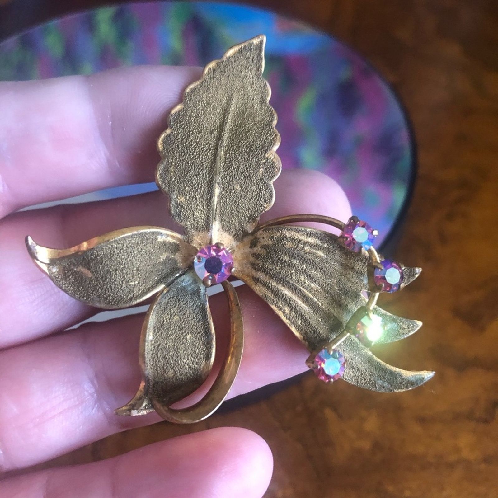 Vintage Vintage signed western germany sugar botanical brooch pin Size ONE SIZE - 5 Thumbnail