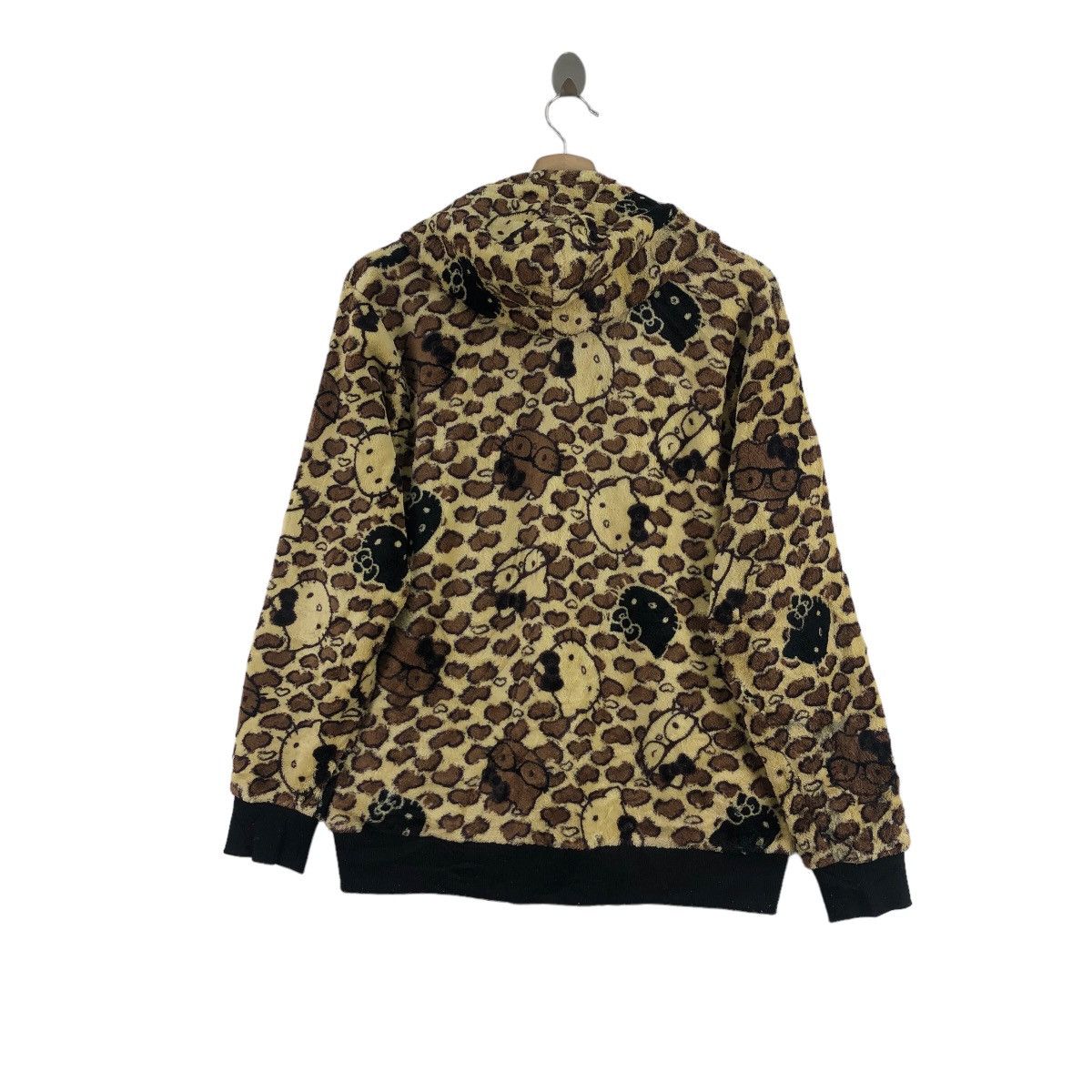 Anime × Japanese Brand × Vintage HELLO KITTY Fleece Jacket Fullprint Logo Anime Size XL / US 12-14 / IT 48-50 - 4 Thumbnail
